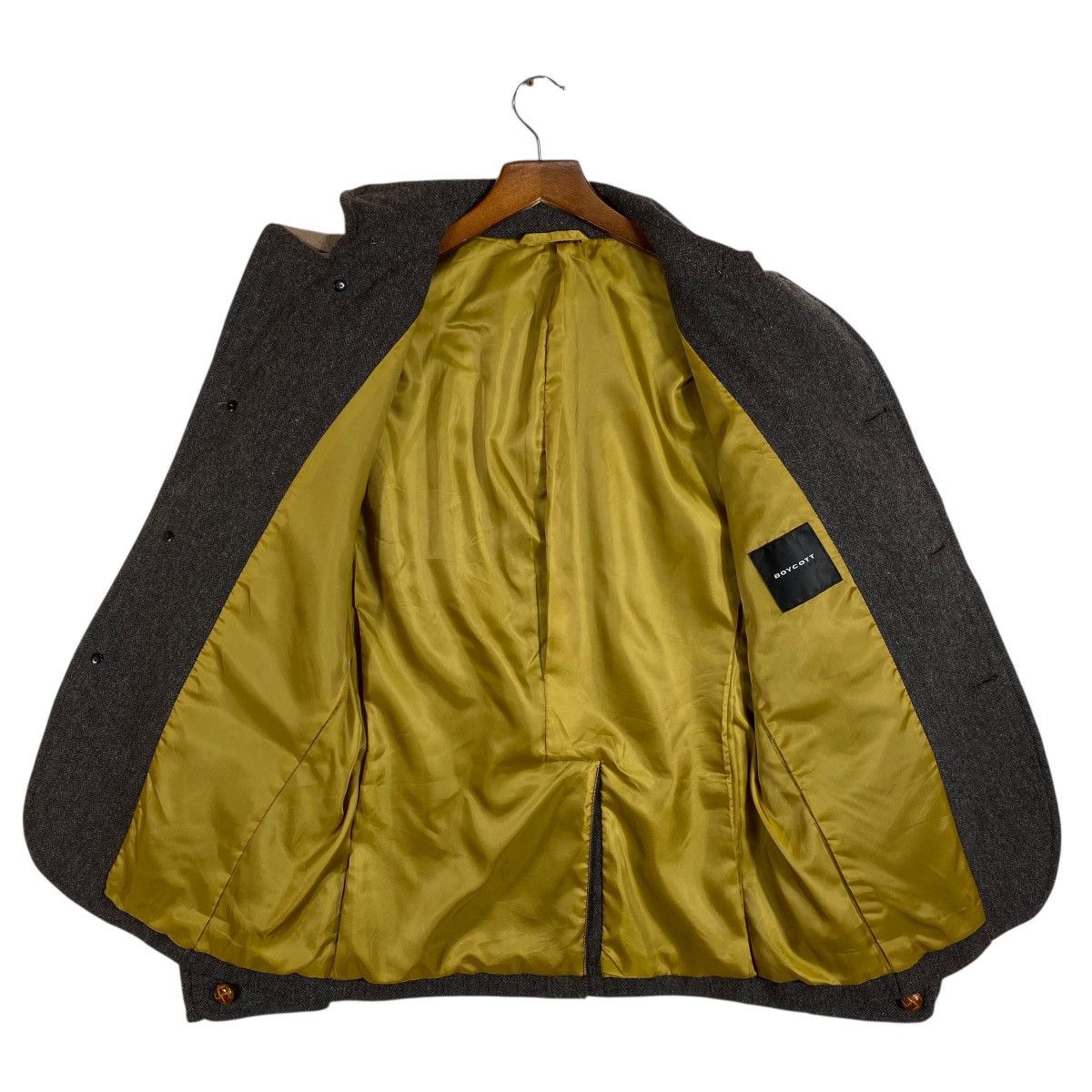 Boycott Boycott Wool Fishbone Jacket Size 3 (Fit M) Size US M / EU 48-50 / 2 - 6 Thumbnail