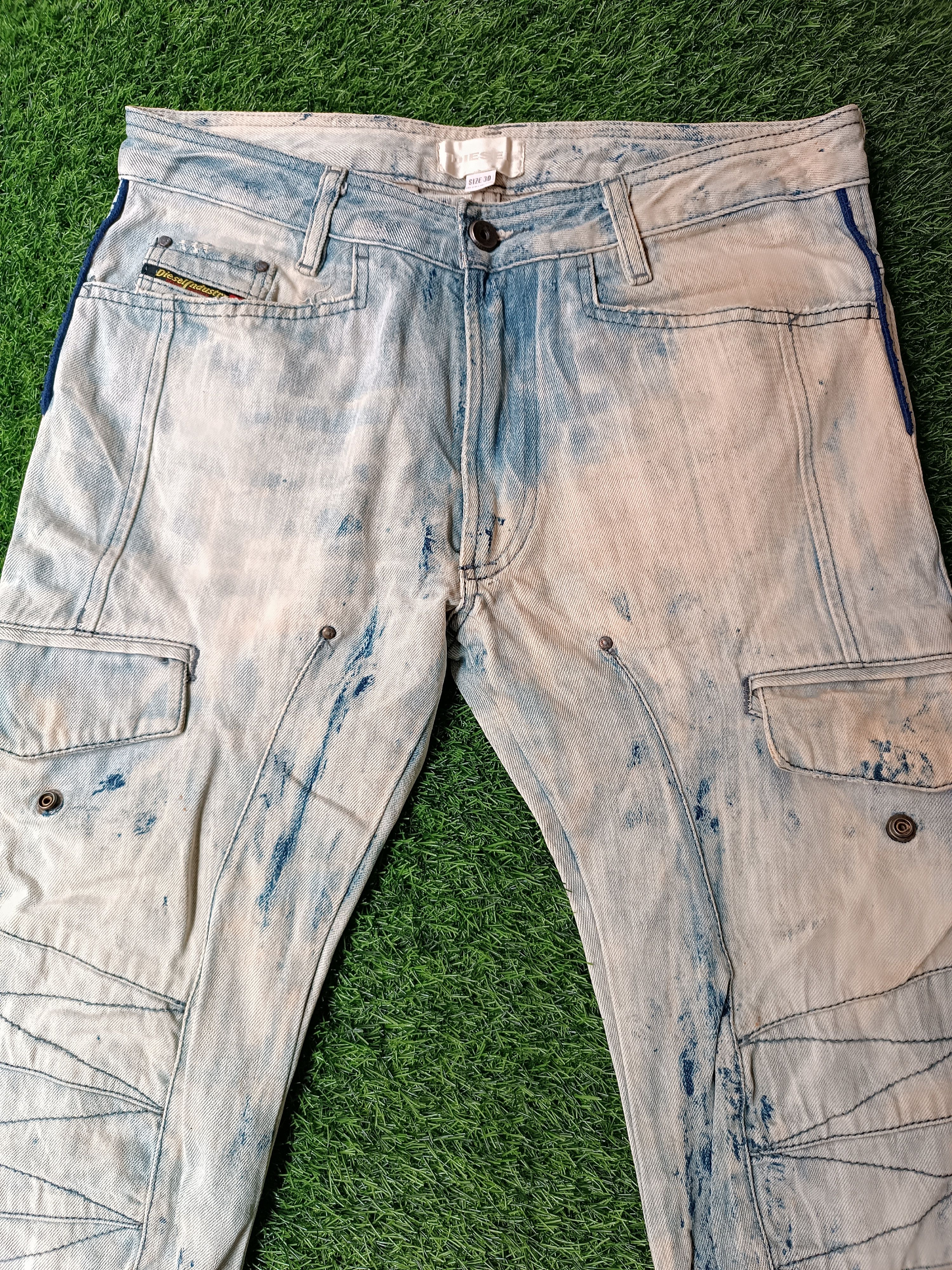 Diesel Diesel Smoke Rise Slim Cargo Jeans Size US 30 / EU 46 - 2 Thumbnail