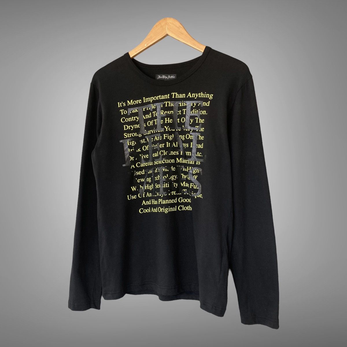 If Six Was Nine 📢LASTDROP📢 In The Attic Poem Longsleeve Size US M / EU 48-50 / 2 - 3 Thumbnail