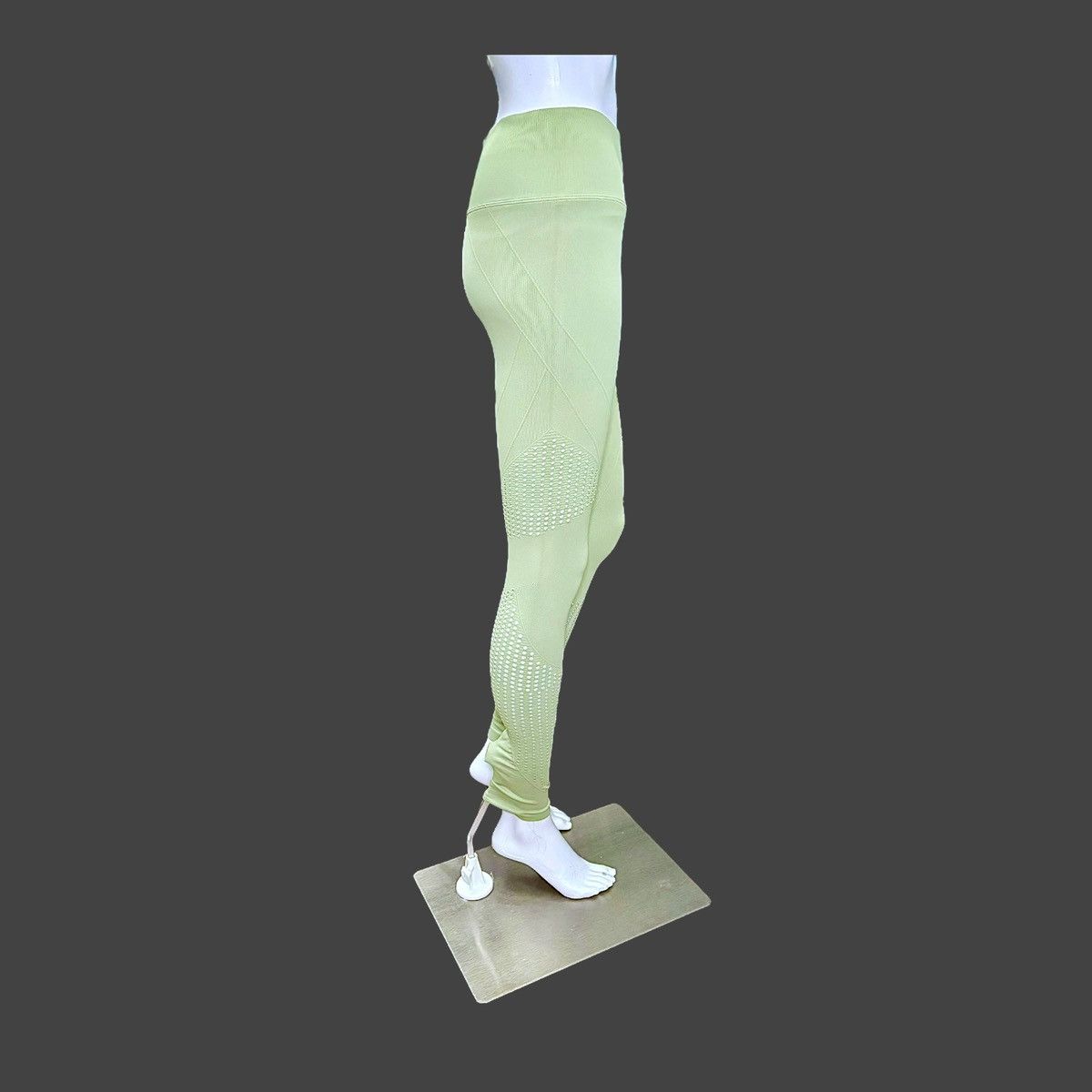 Other NUX Women’s High Waisted Compression Green Leggins Sz M-L Size 32" / US 10 / IT 46 - 9 Thumbnail