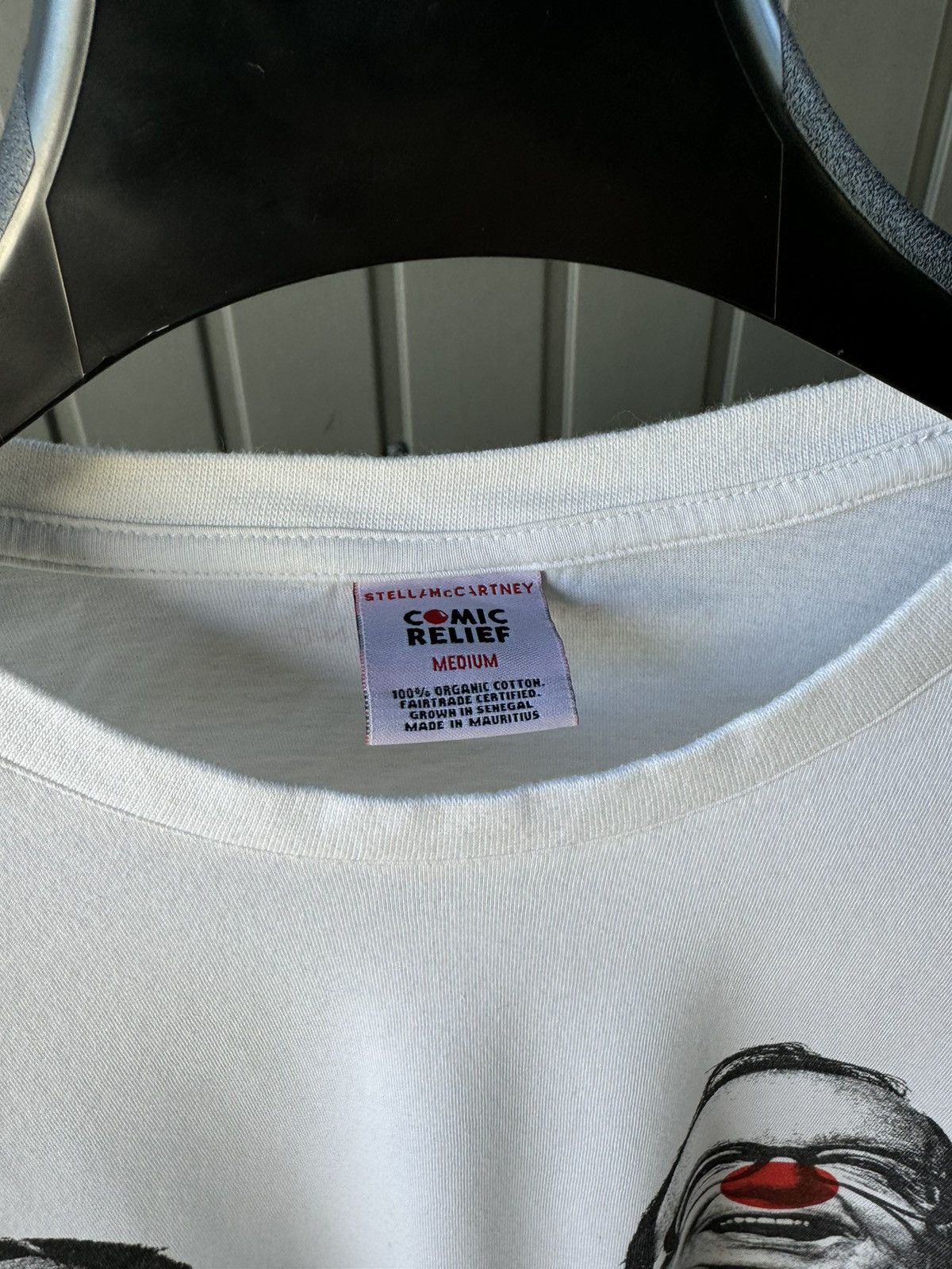 Stella McCartney Stella McCartney Comic Relief T Shirt Stella RND Tee Size US M / EU 48-50 / 2 - 2 Thumbnail
