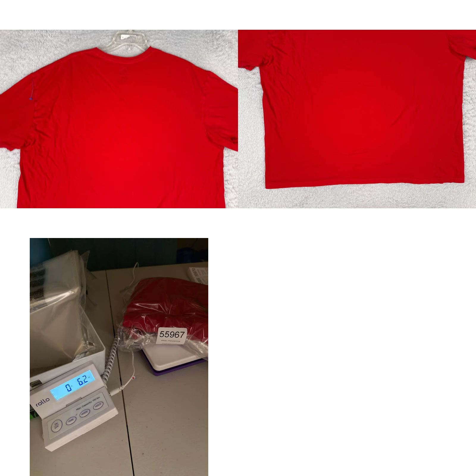 Ralph Lauren Polo Ralph Lauren Shirt Adult 2XL Red 100% Cotton Short Sleeve Crew Neck Pony Men’s T-Shirt Logo Vintage: No Size US XXL / EU 58 / 5 - 9 Thumbnail