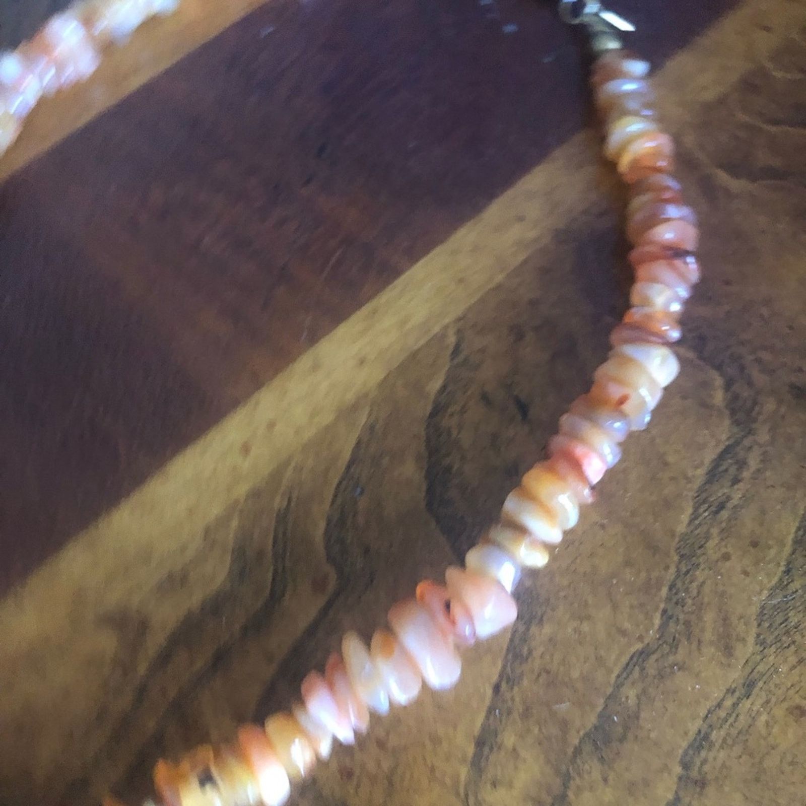 Vintage Vintage handcrafted genuine carnelian agate necklace Size ONE SIZE - 9 Thumbnail