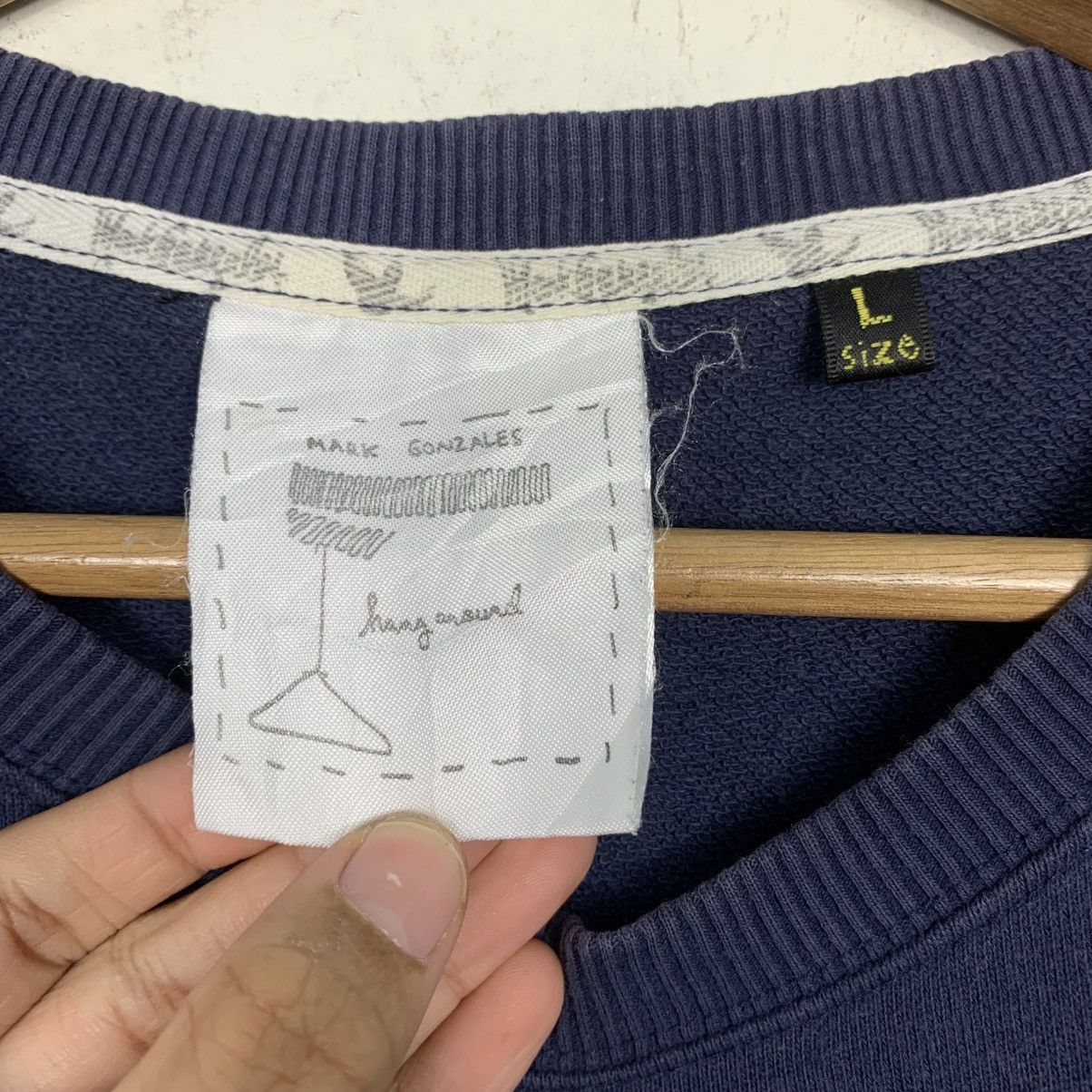 Japanese Brand Mark Gonzalez Single Pocket Sweater Size US L / EU 52-54 / 3 - 11 Thumbnail