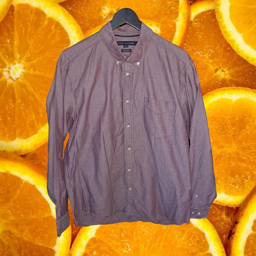 Tommy Hilfiger Tommy Hilfiger Classic Fit Button Up Long Sleeve Size Large Size US L / EU 52-54 / 3 - 1 Thumbnail