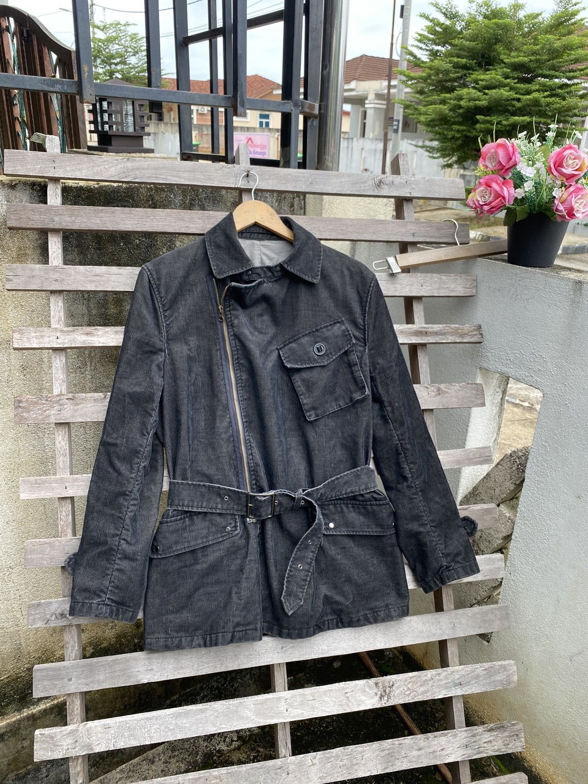 If Six Was Nine 🔥 Rare 🔥 Vintage PPFM Punk Style Corduroy Jacket Size M / US 6-8 / IT 42-44 - 1 Thumbnail