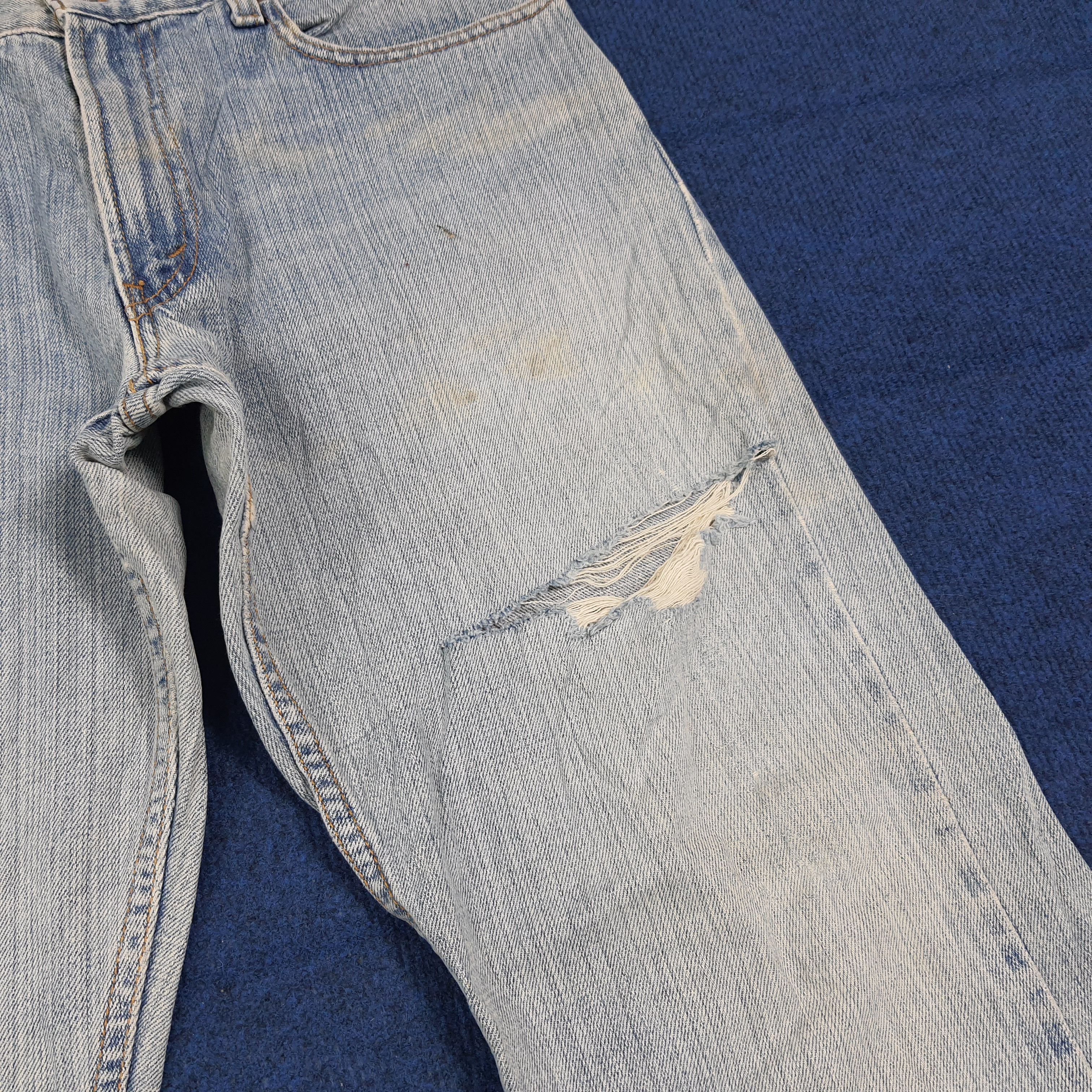 Levi's Vintage Levi's 527 Denim Low Rise Boot Fit Jeans C280N14 Size US 33 - 3 Thumbnail