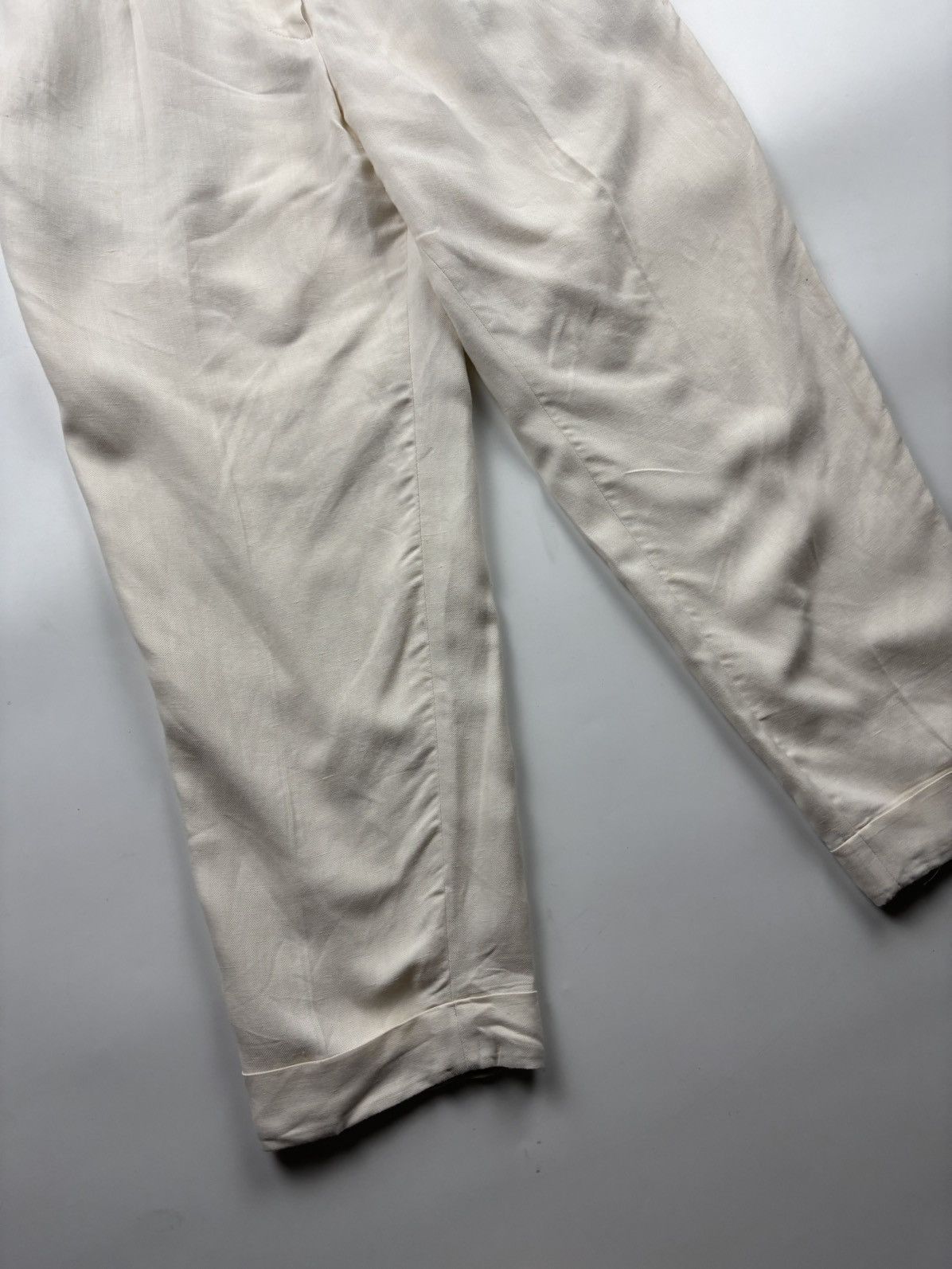 Brunello Cucinelli Brunello Cucinelli Linen Trousers Size 27" / US 4 / IT 40 - 4 Thumbnail