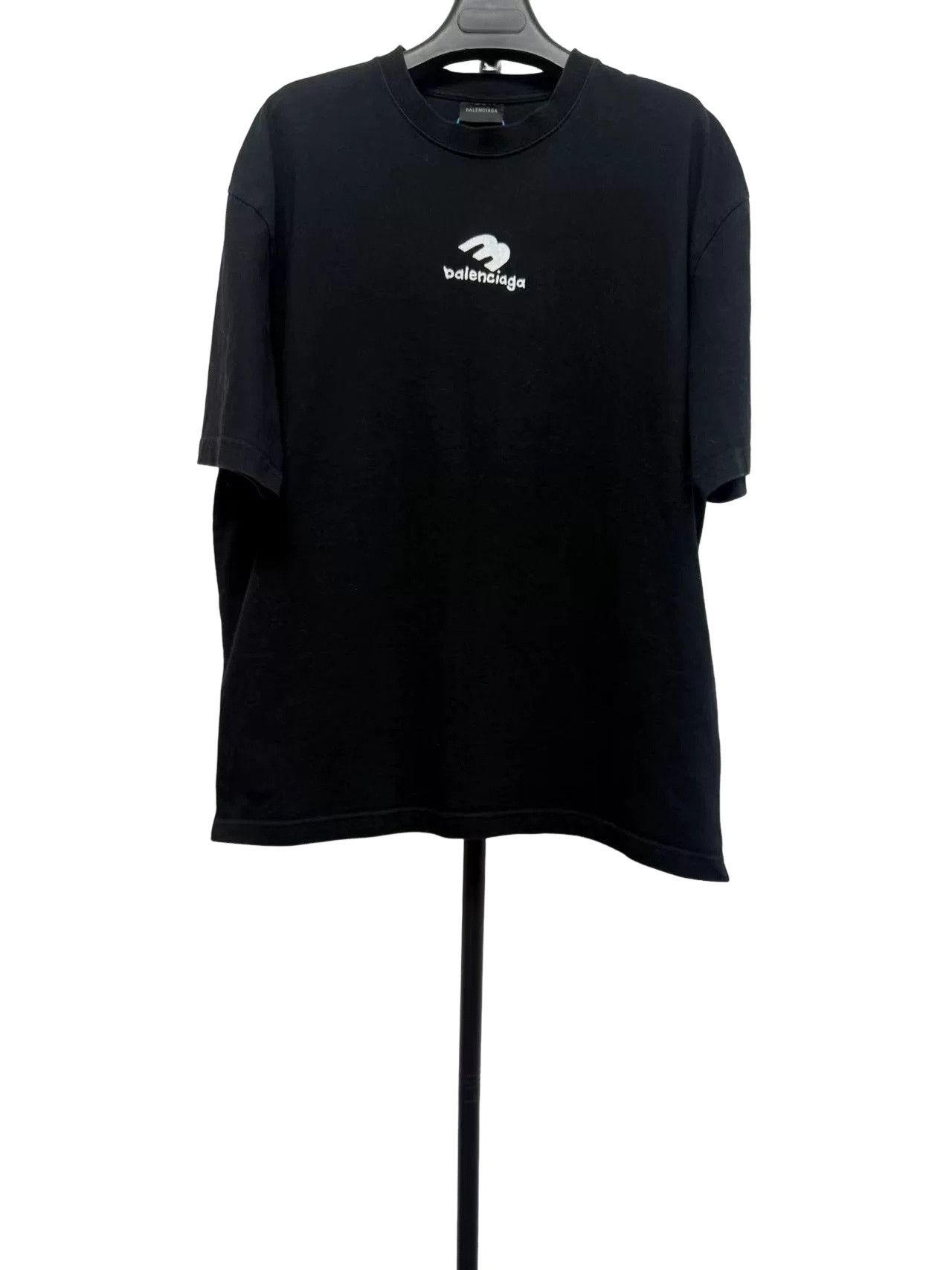Balenciaga Balenciaga Logo Print T-Shirt Size M Size US M / EU 48-50 / 2 - 1 Thumbnail