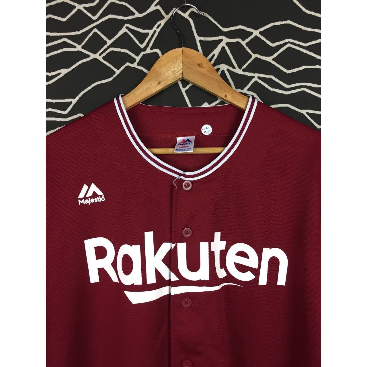 MLB × Majestic Majestic Tohoku Rakuten Golden Eagles Baseball Jersey Size US L / EU 52-54 / 3 - 3 Thumbnail