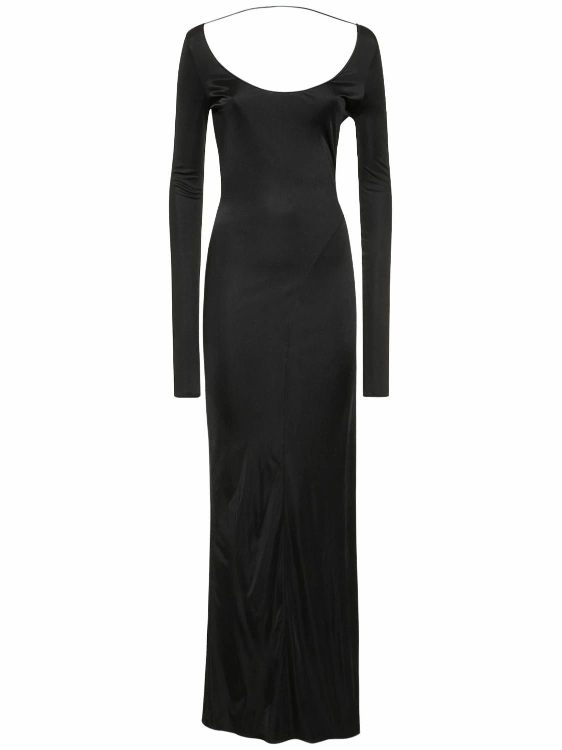 Tom Ford o1y0126 Maxi Dress in Black Size M / US 6-8 / IT 42-44 - 1 Thumbnail