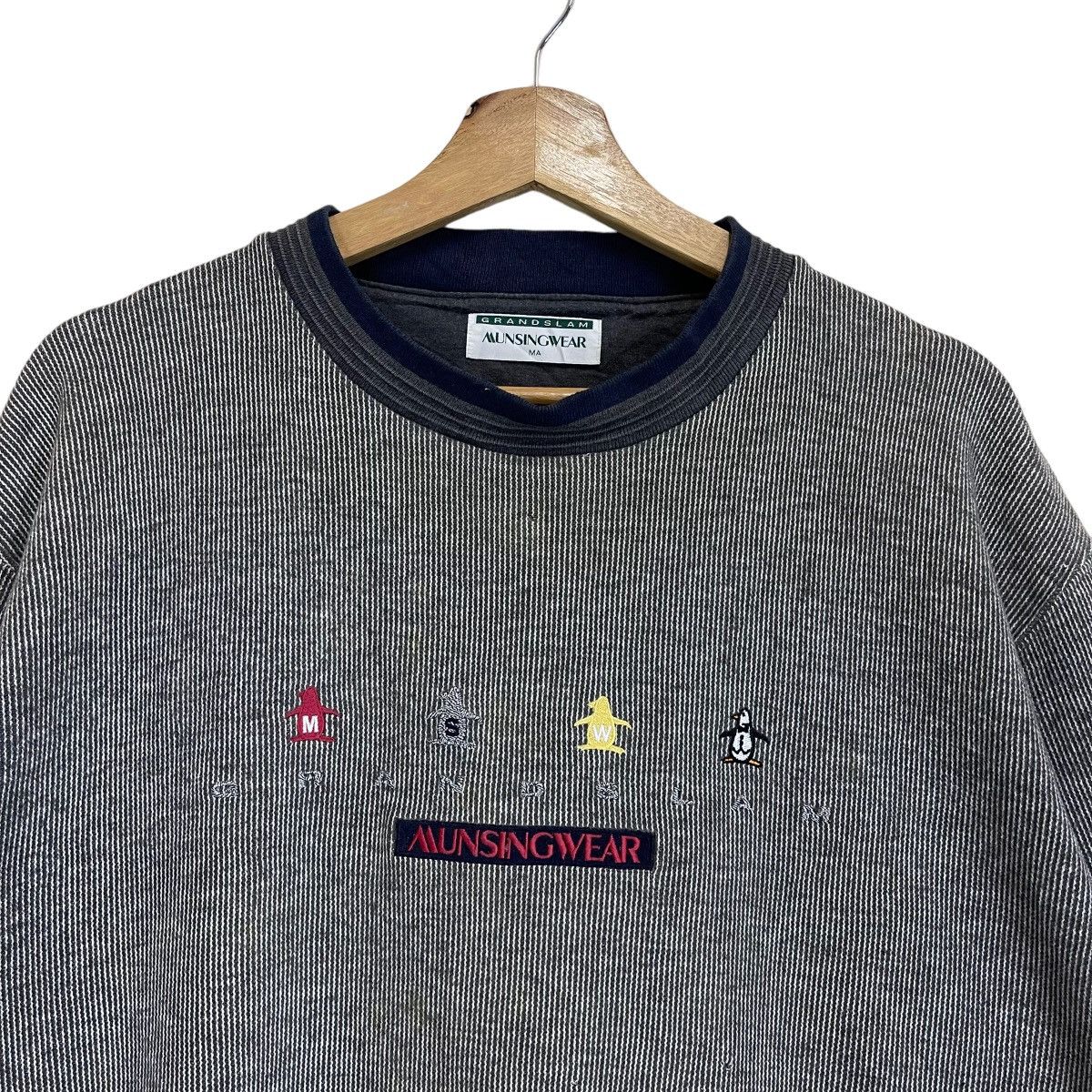 Japanese Brand Musing Wear Big Logo Crewneck Sweatshirt Size US M / EU 48-50 / 2 - 4 Thumbnail