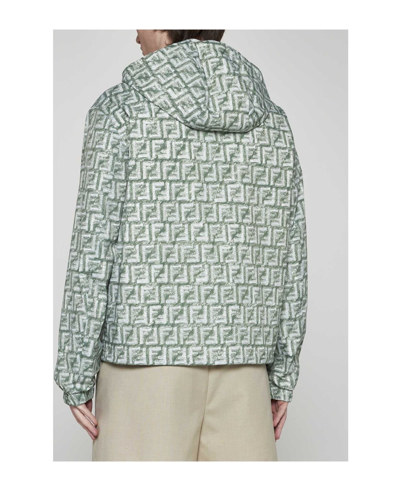 Fendi o1s1wg110225 Jacket in Green Size US S / EU 44-46 / 1 - 4 Thumbnail