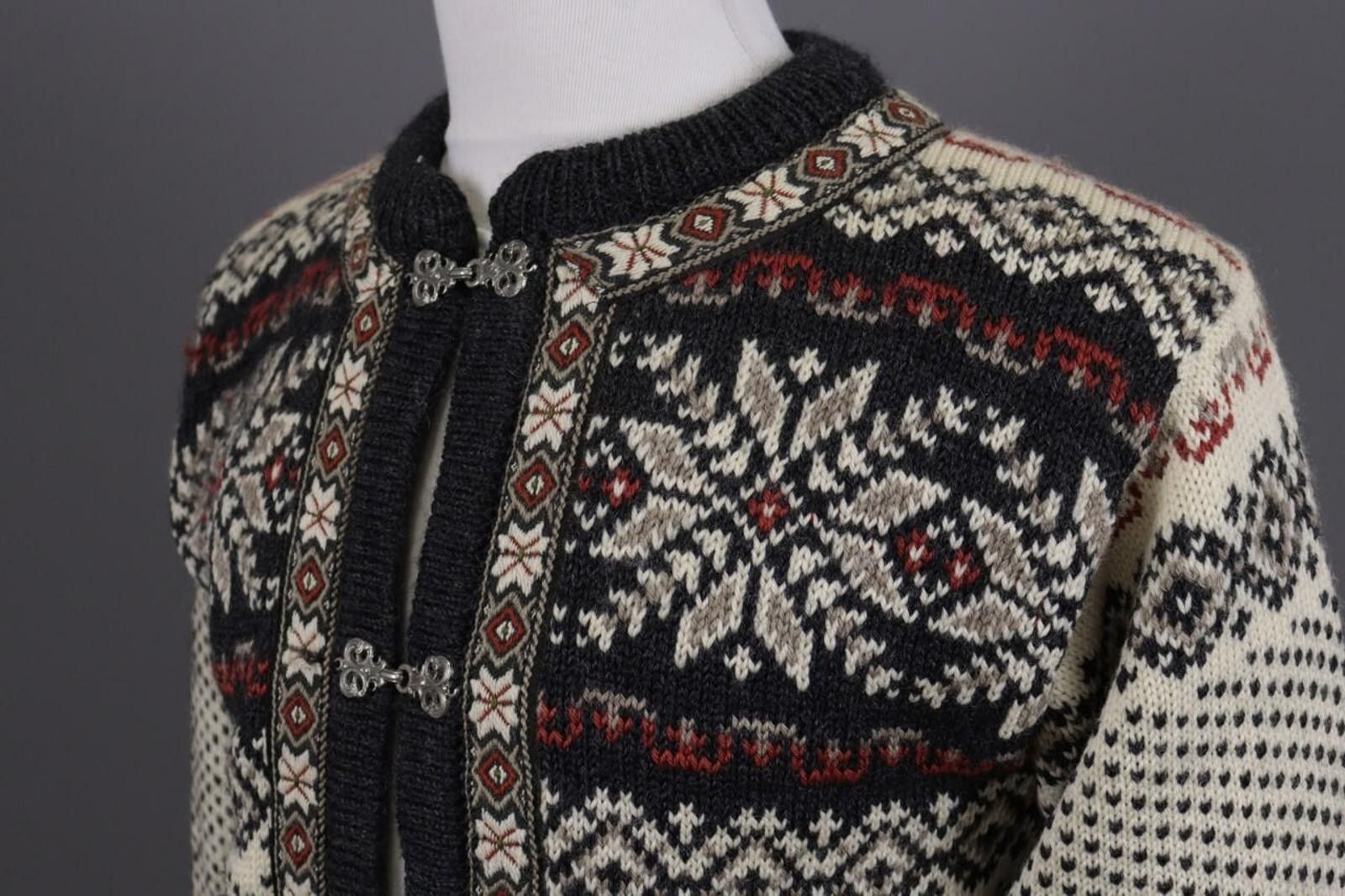 Dale Of Norway DALE OF NORWAY Classic Multicolor Clasp Ski Sweater Size XS Size US XS / EU 42 / 0 - 9 Thumbnail