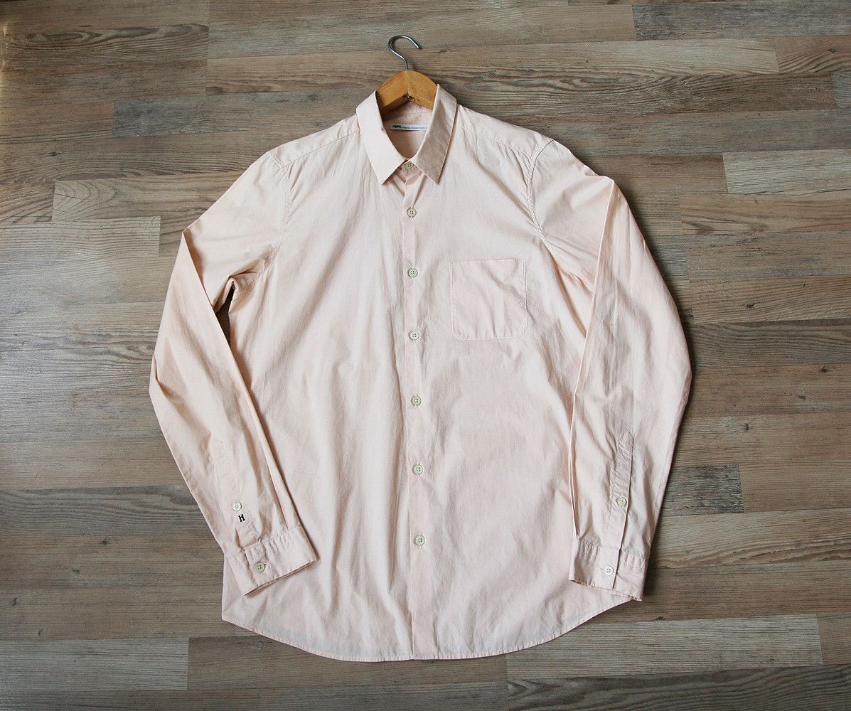 Hope Hope Sweden Cotton Pastel Peach Pink Button Down Shirt Size US S / EU 44-46 / 1 - 1 Thumbnail