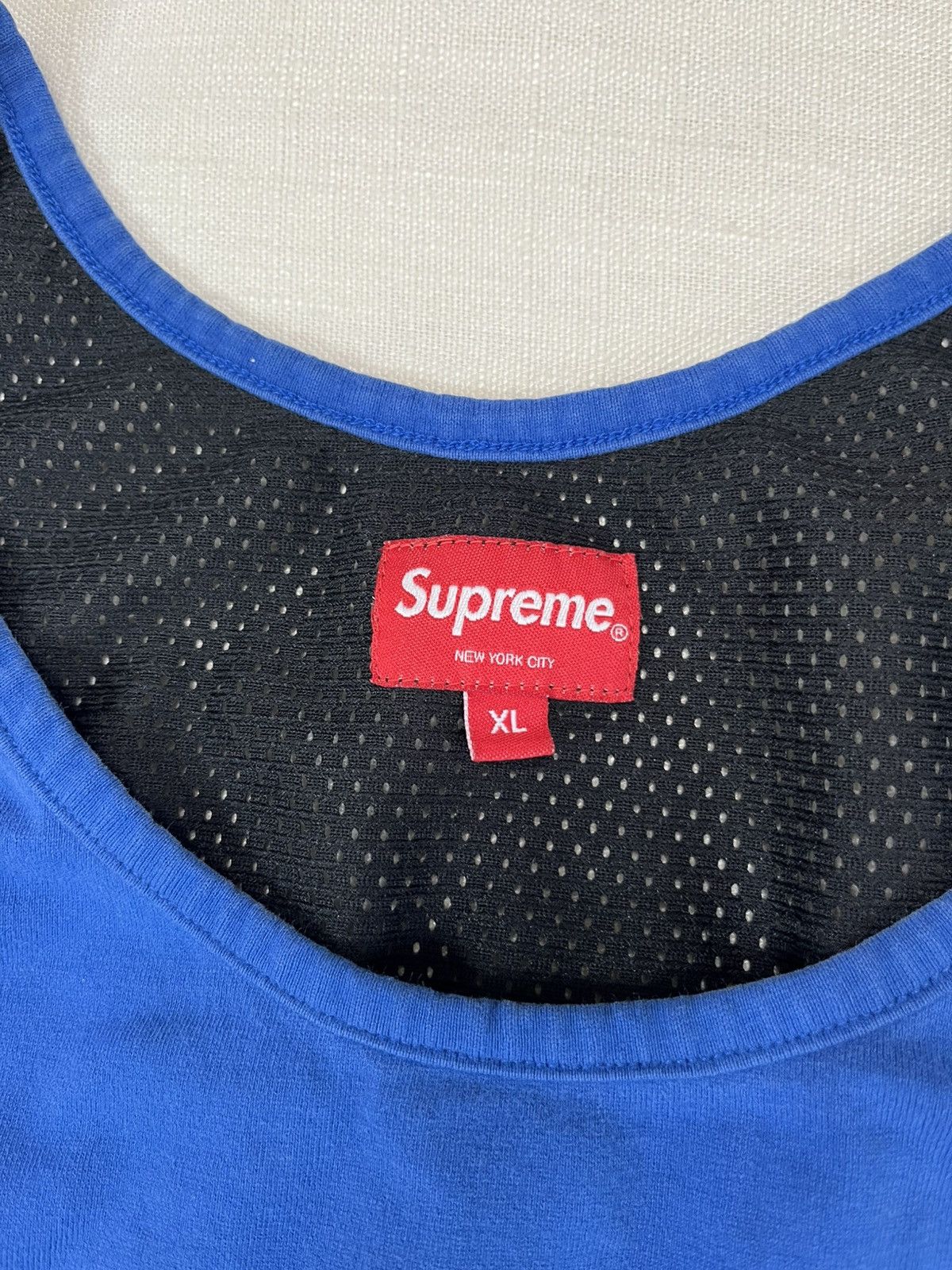 Supreme Supreme mesh back tank top Size US XL / EU 56 / 4 - 3 Thumbnail