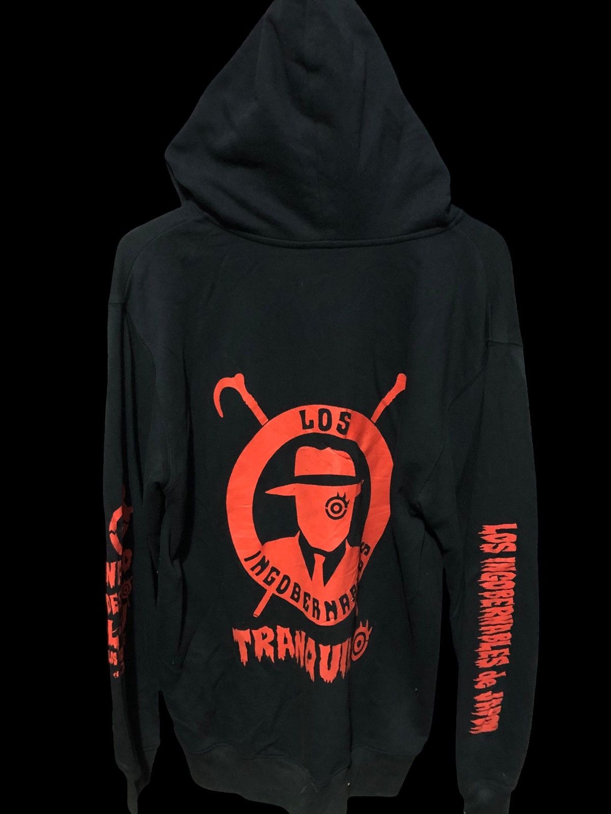 Japanese Brand × Vintage × WWF 🐞Tetsuya Naito TRANQUILO Los Ingobernables de Japon Hoodie🐞 Size US XL / EU 56 / 4 - 2 Thumbnail