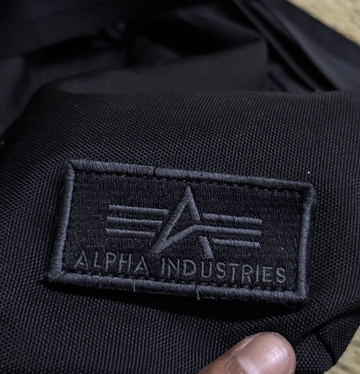 Alpha Industries ALPHA INDUSTRIES Crossbody Bag Label Helmet Size ONE SIZE - 6 Thumbnail