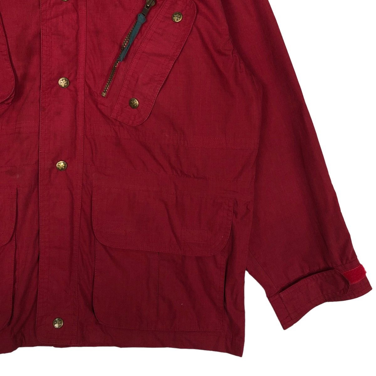 Japanese Brand 🔥Vintage Hunting Survival Jacket Anorak Jack Wolfskin Size US M / EU 48-50 / 2 - 7 Thumbnail