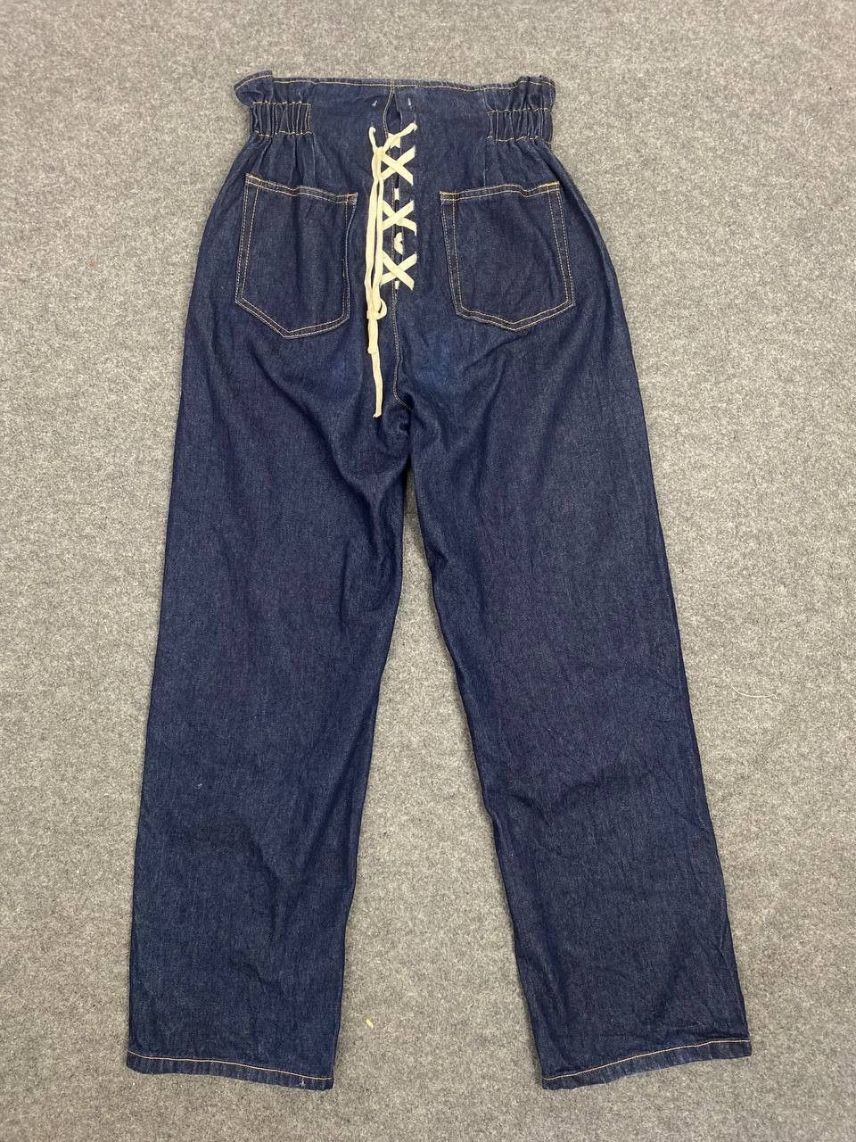 Japanese Brand vintage japanese brands bootcut flare denim nice design Size 29" - 1 Thumbnail