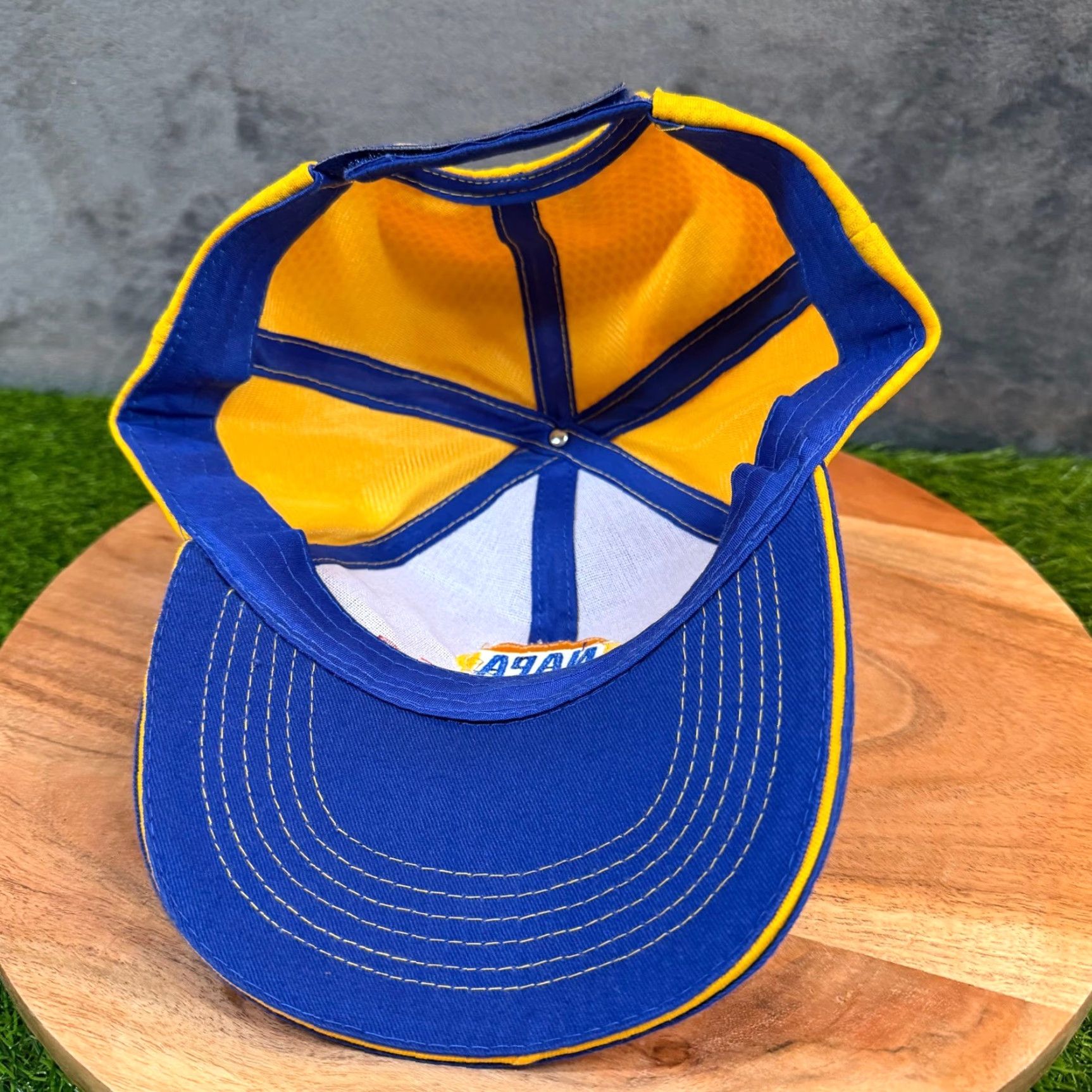 NASCAR NASCAR Hat Baseball Cap Mens Chase Elliott 9 NAPA Racing Blue Yellow Adjustable Twill Hook and Loop Multicolor Size ONE SIZE - 5 Thumbnail