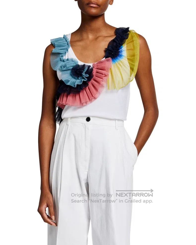 Dries Van Noten Dries Van Noten A stylish floral vest Size XS / US 0-2 / IT 36-38 - 2 Thumbnail