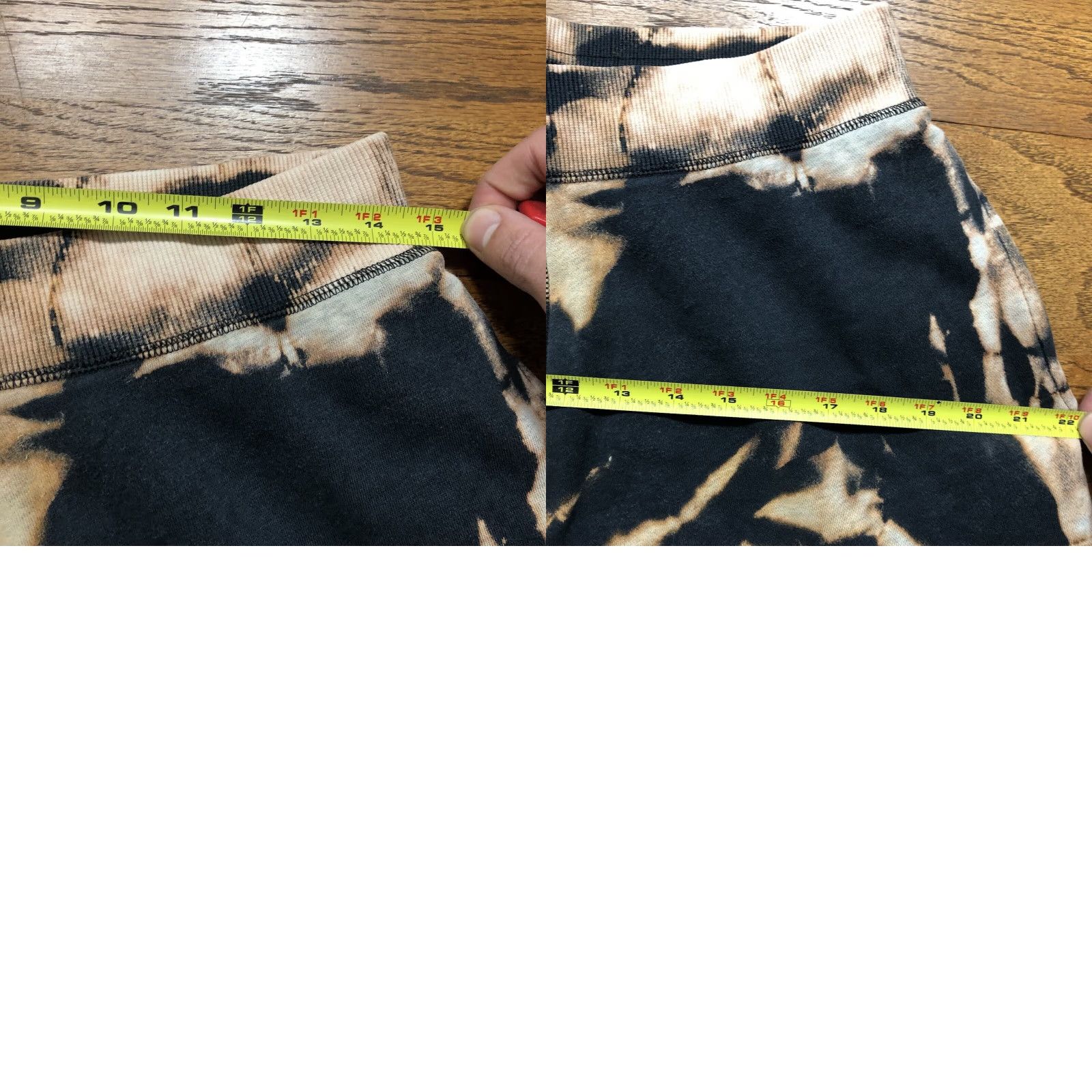 Under Armour Under Armour Sweatpants Black Tie Dye Acid Wash Drawstring Mens L Athletic Pants Size US 33 - 9 Thumbnail