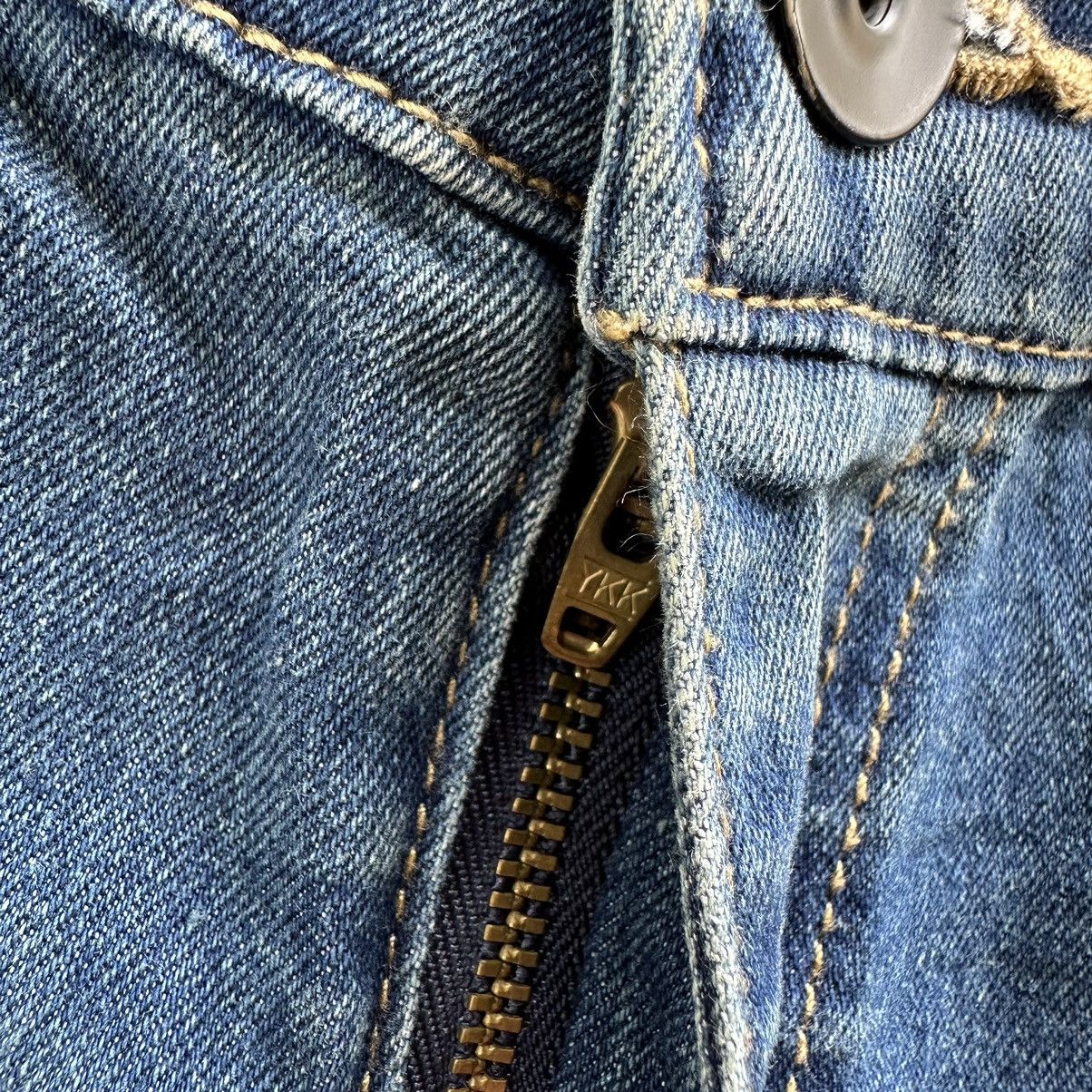Japanese Brand Vintage Roshell Distressed Slim Fit Faded Denim Jean Pant Size US 32 / EU 48 - 7 Thumbnail