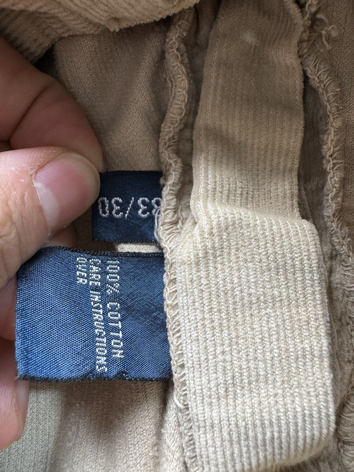 Polo Ralph Lauren Corduroy Cargo Trouser Utility Pants 32x30 Size US 32 / EU 48 - 5 Thumbnail
