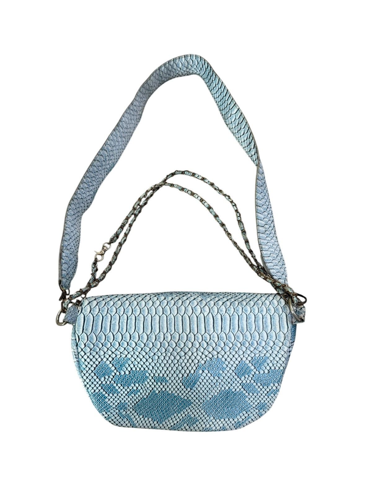 Mizzen+Main Japan Brand Mizzue Cross Body Waist Bag, Python Skin Style Size ONE SIZE - 3 Thumbnail