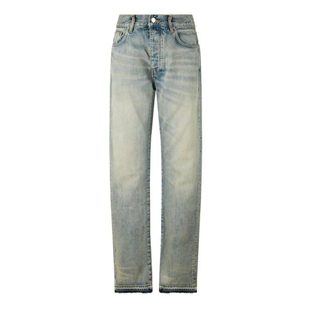 Amiri AMIRI Release Hem Straight-Leg Jeans Size US 38 / EU 54 - 1 Thumbnail
