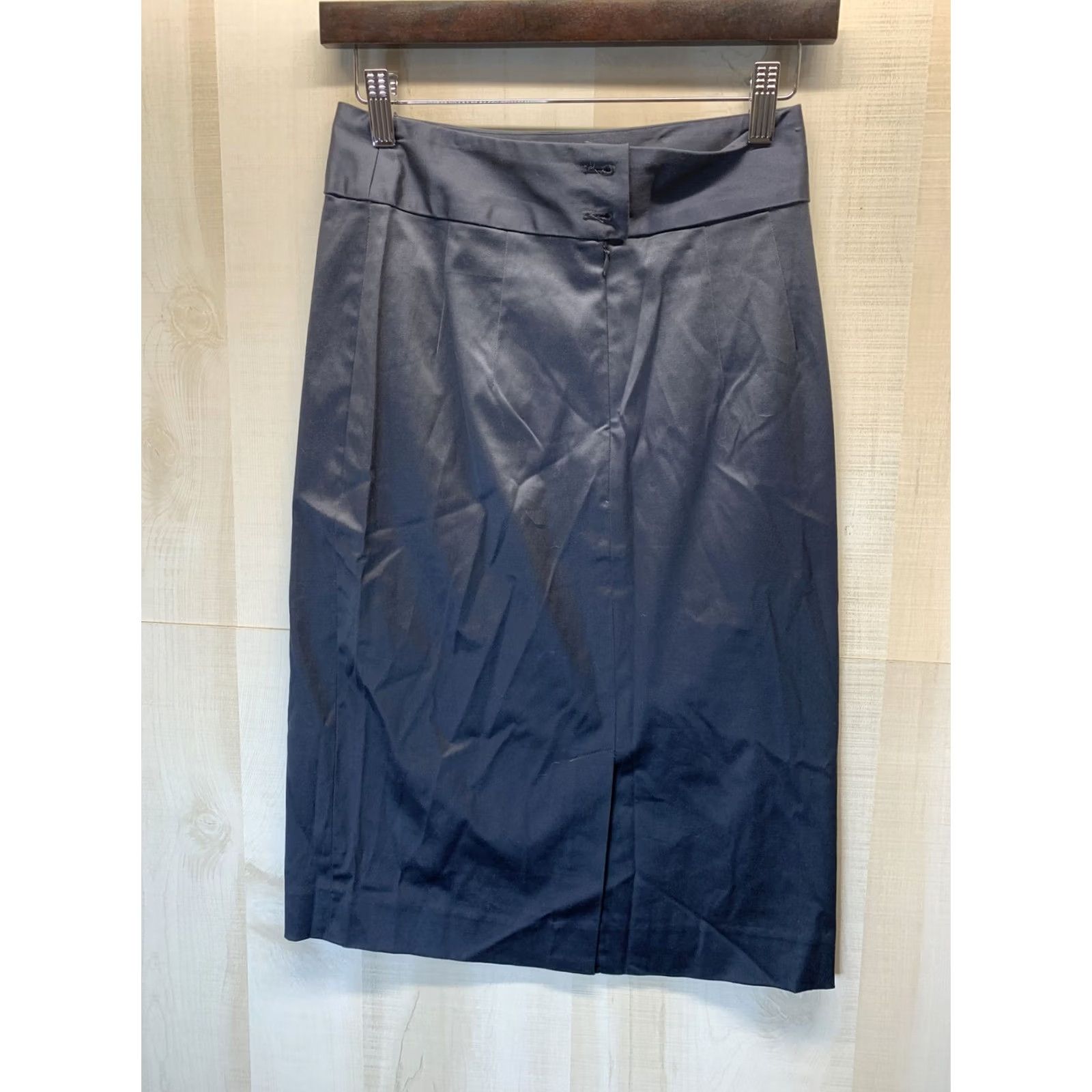 Banana Republic Banana Republic Skirt Navy Stretch Pencil NWT Women’s SZ 2 Knee Length Workwear Casual Formal - Mens No, Womens, etc. Size 26" / US 2 / IT 38 - 2 Thumbnail