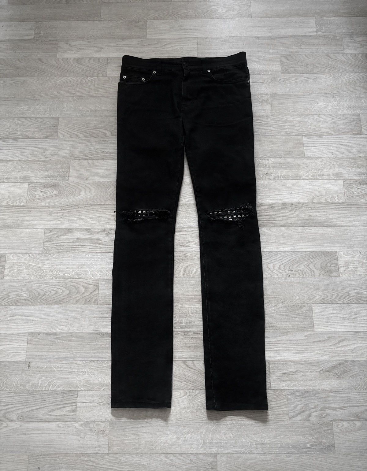 Saint Laurent Paris Saint Laurent SS17 Studded Denim | Grailed