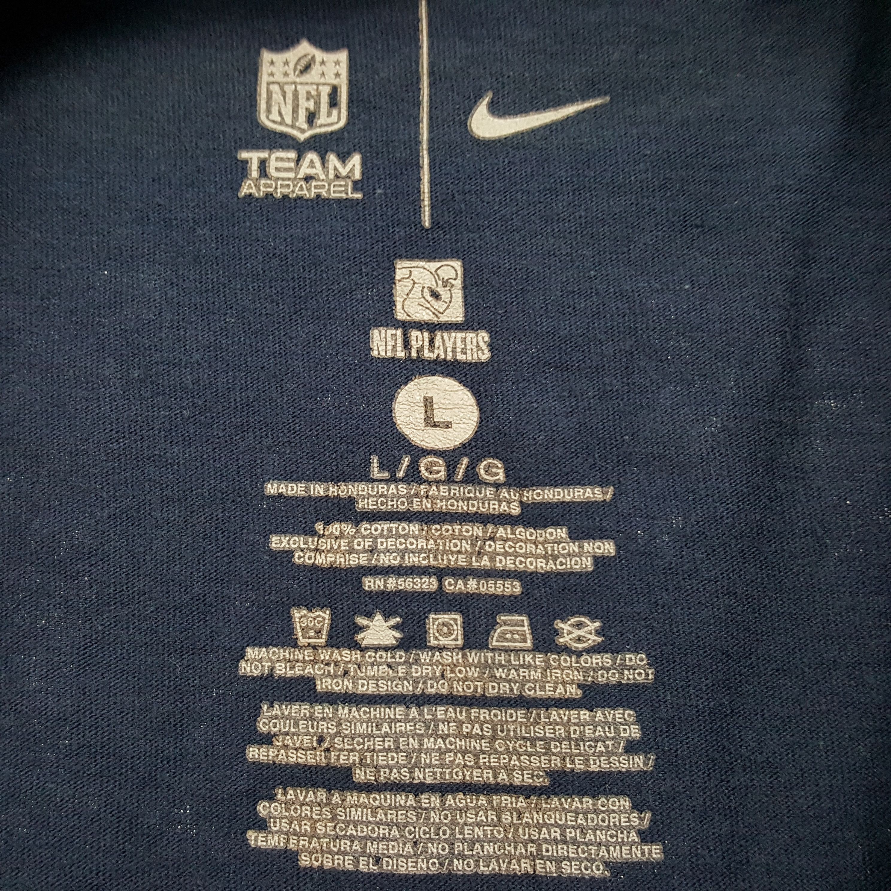 NFL × Nike × Vintage Vintage Nike Dez Bryant American Football NFL Sports Tshirts Size US L / EU 52-54 / 3 - 6 Thumbnail