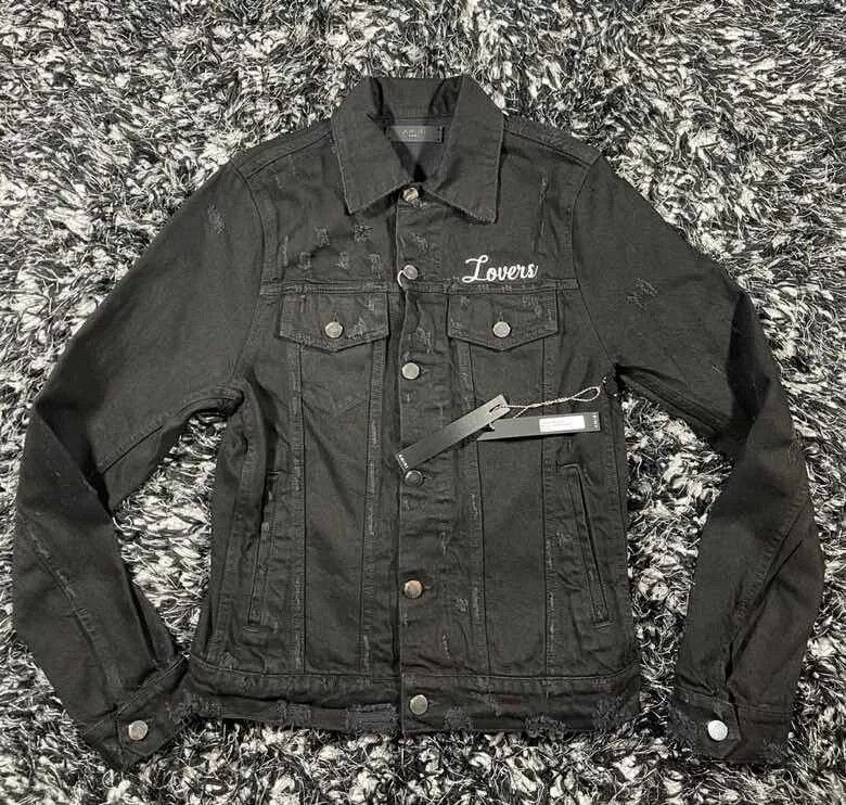 Amiri Amiri Lovers Denim Jacket | Grailed