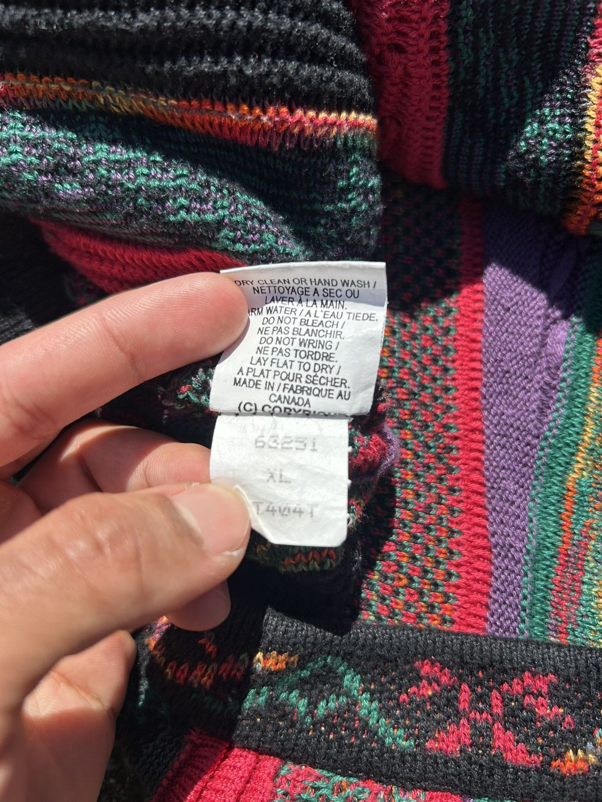Tundra Canada Vintage Norm Thompson Tundra Canada Coogi Style Sweater XL Size US XL / EU 56 / 4 - 11 Thumbnail