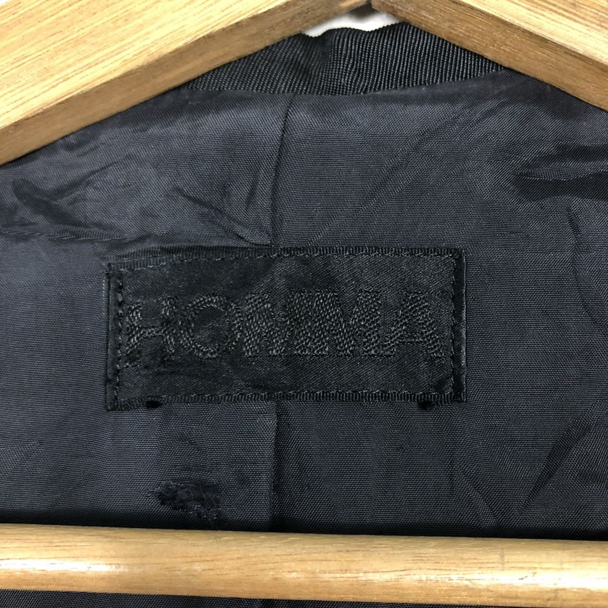 Japanese Brand 🔥ROCH BLACK LONG JACKET OVERSIZED HOMMA JAPAN ISSEY MIYAKE Size US M / EU 48-50 / 2 - 16 Thumbnail