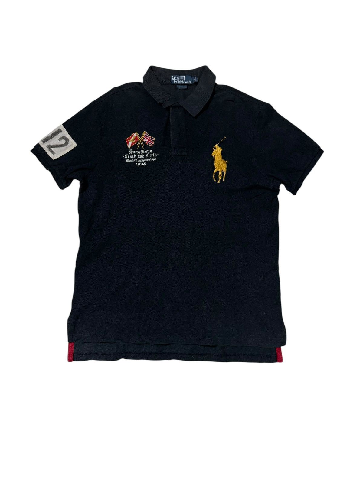 【希少】 ラルフローレン ポロシャツ BLACKWATCH chief keef Polo Ralph Lauren VINTAGE RALPH LAUREN BLACK WATCH CHIEF