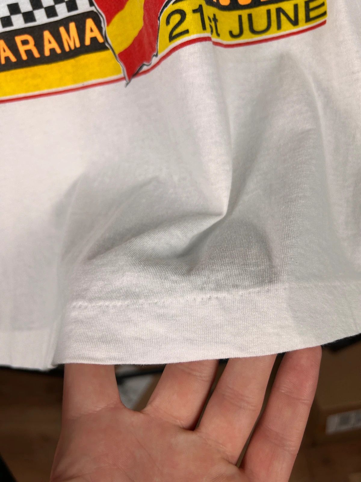Vintage World superbike championship jarama tee from 1992 roku Size US L / EU 52-54 / 3 - 7 Thumbnail