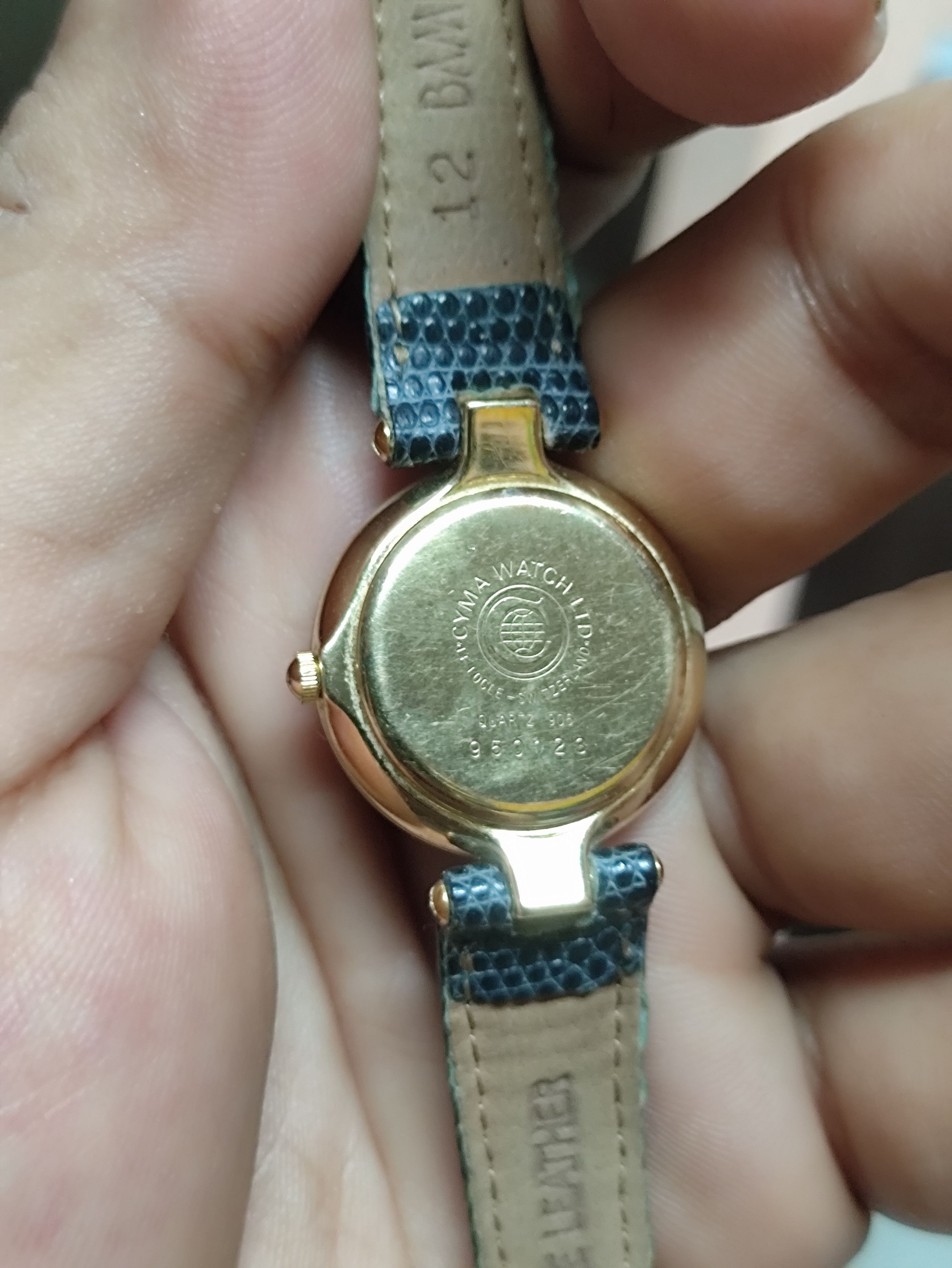 Designer × Vintage CYMA WATCH LTD (LS LOCLE SWITZERLAND) QUARTZ 906 (950123) Size ONE SIZE - 9 Thumbnail