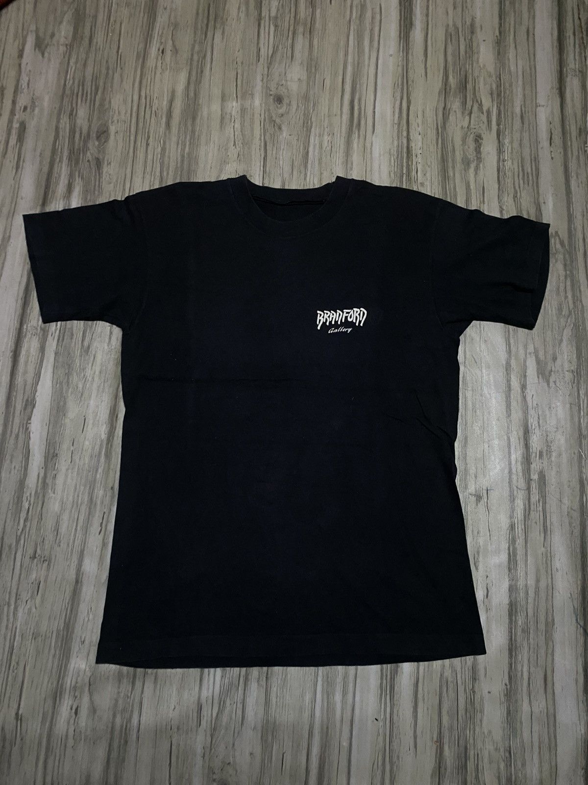 Vintage Vintage bradford Gallery John lennon backhit rare tshirt Size US L / EU 52-54 / 3 - 3 Thumbnail