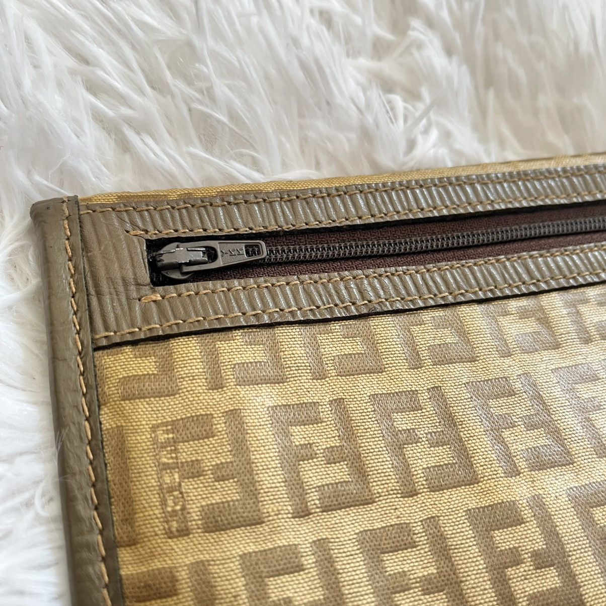 Fendi vintage Fendi Zucca envelope clutch bag Size ONE SIZE - 4 Thumbnail
