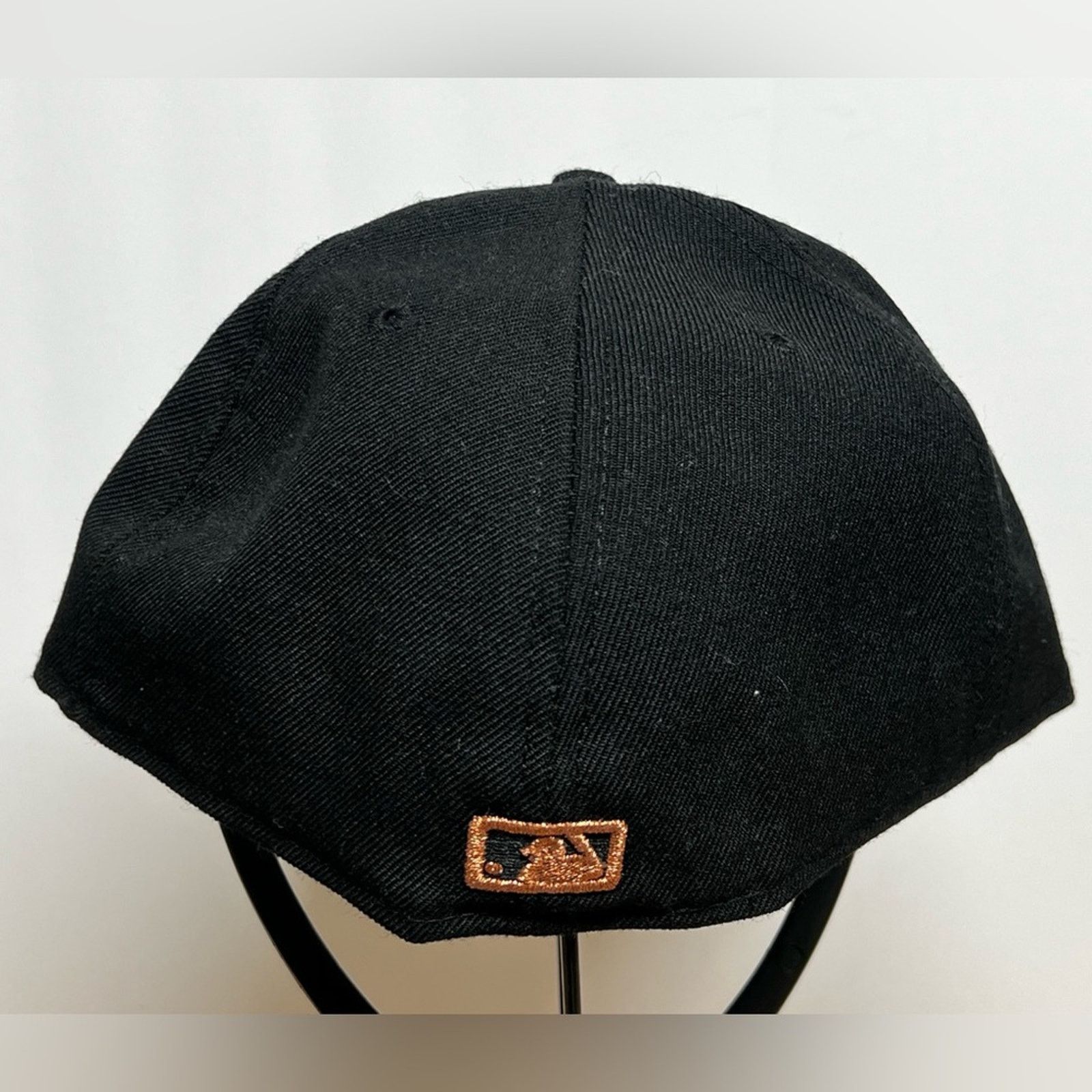 New Era New Era Boston Red Sox Black Copper 59Fifty Fitted Hat 7 3/4 Size ONE SIZE - 4 Thumbnail