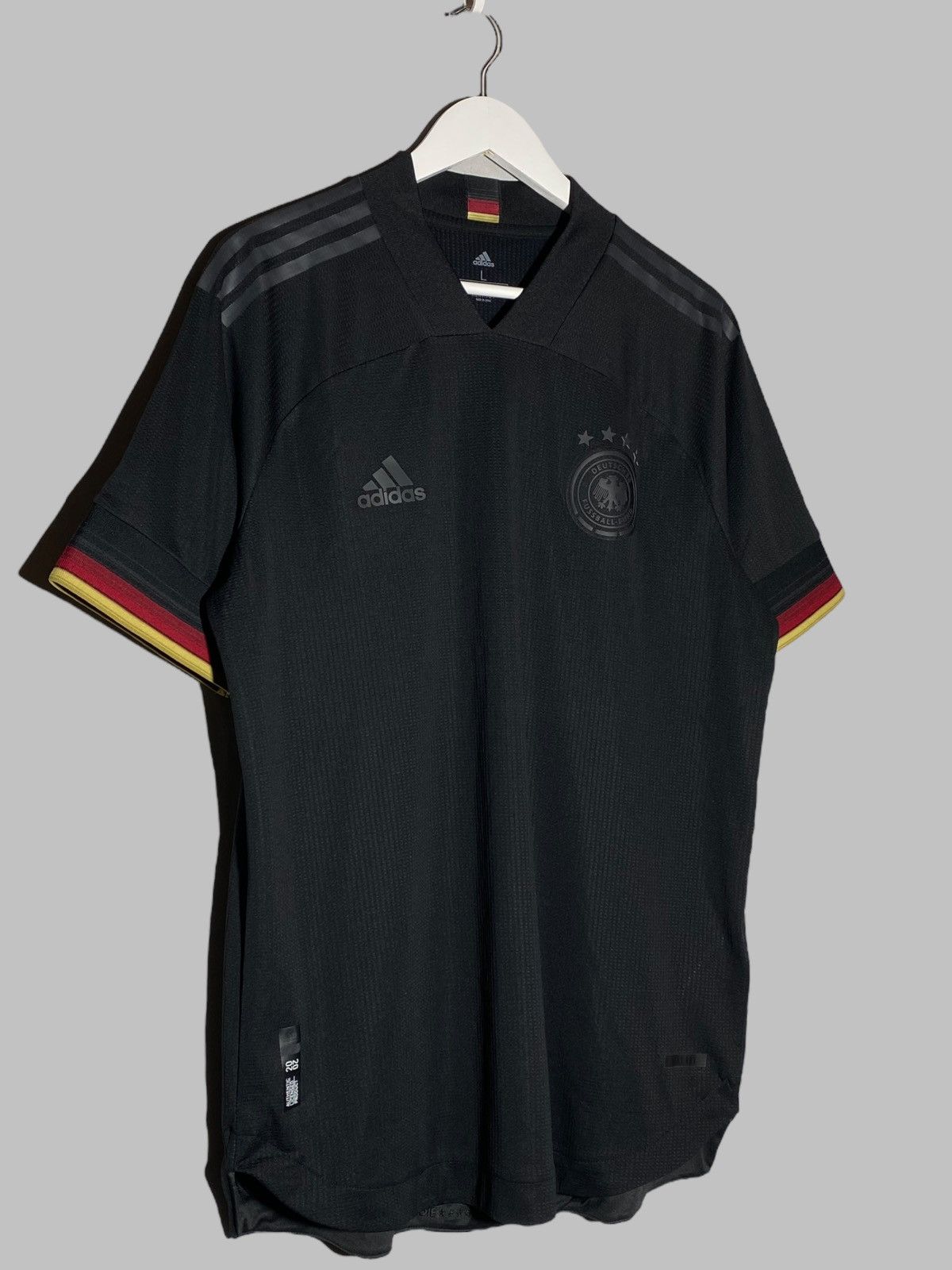 Adidas Adidas Germany 2019/20 Away Player Issue Football Shirt Size US L / EU 52-54 / 3 - 3 Thumbnail