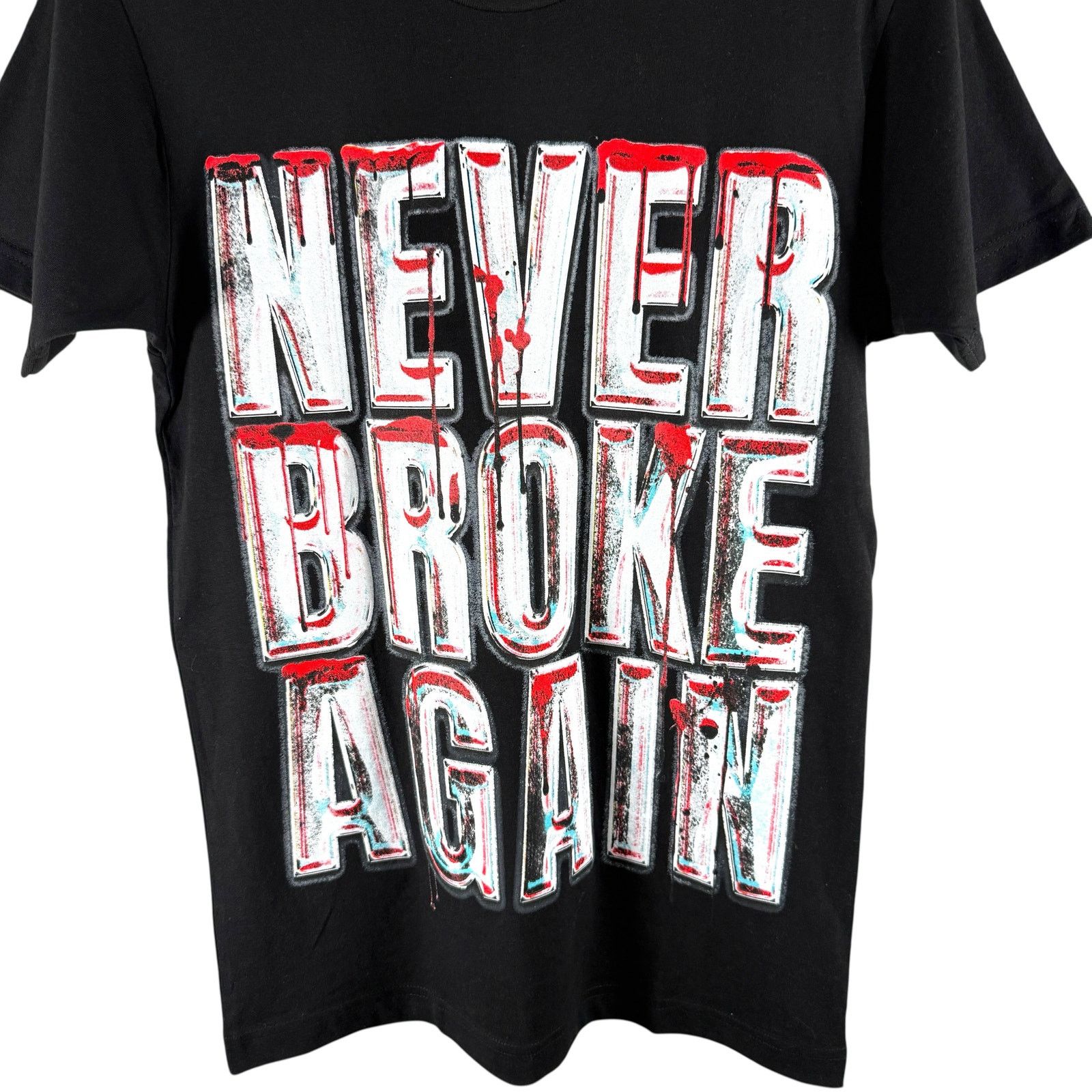 Other Never Broke Again Blood Dripped Logo T-shirt Mens L - Punk Size US S / EU 44-46 / 1 - 5 Thumbnail
