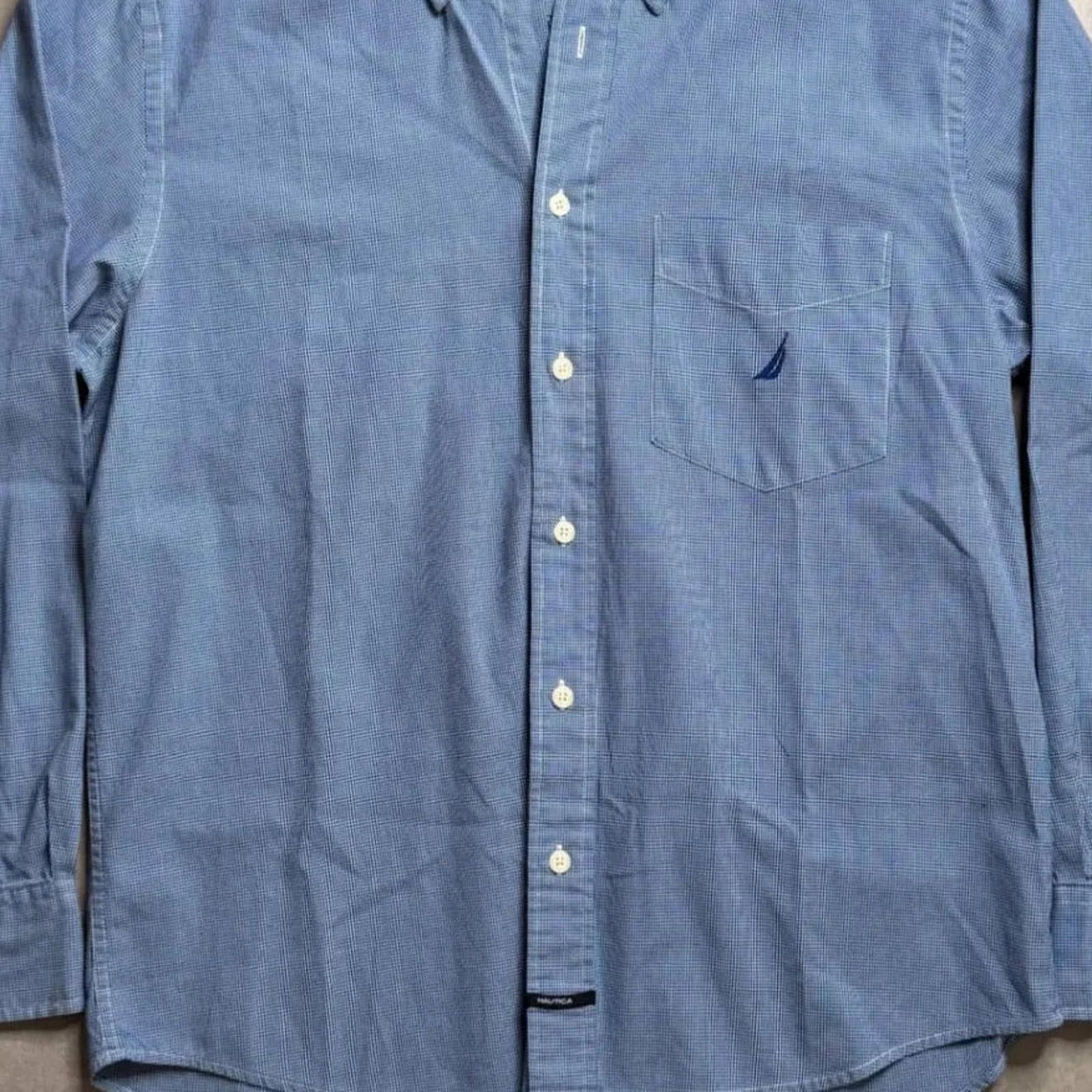 Nautica Vintage Nautica Blue Shirt - S Size US S / EU 44-46 / 1 - 8 Thumbnail