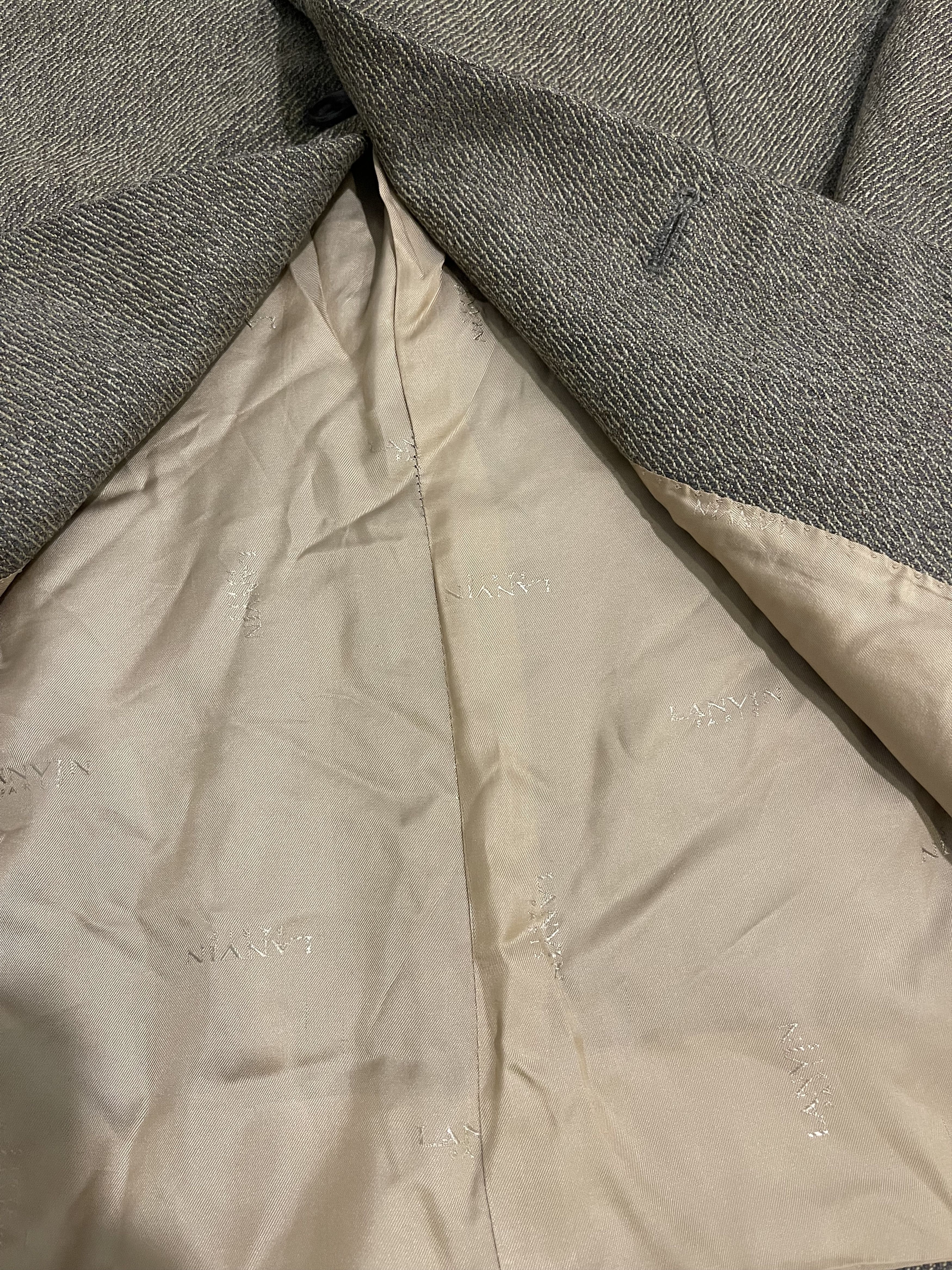 Lanvin Vintage Lanvin lambs Wool Blazer Made in Italy Size 50R - 6 Thumbnail
