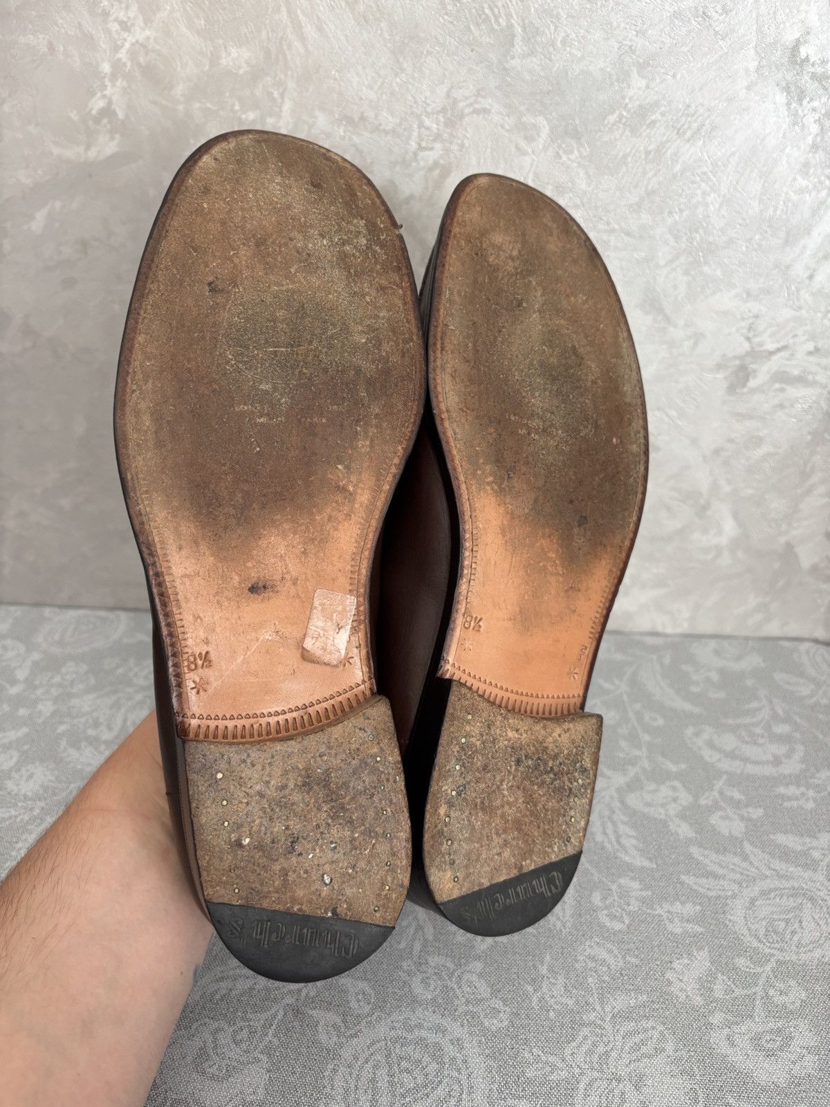 Church's Church’s England Penny Loafers Brown Shoes size UK 8 1/2 Size US 8.5 / EU 41-42 - 19 Thumbnail