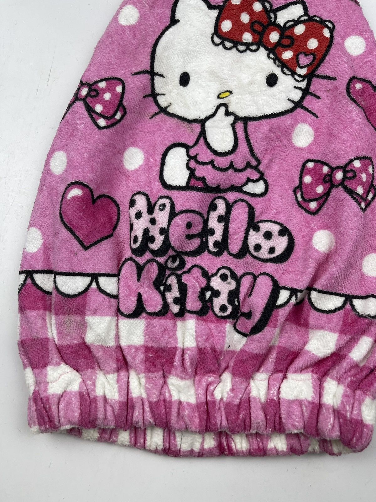 Japanese Brand hello kitty towel hat tc24 Size ONE SIZE - 3 Thumbnail
