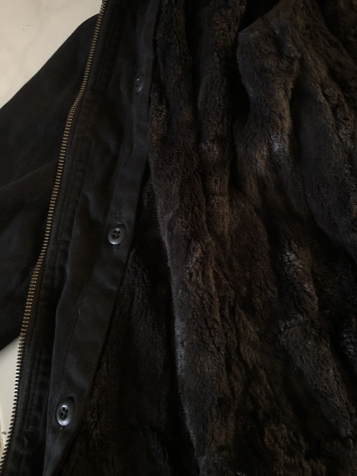 Japanese Brand × PPFM × Vintage PPFM Punk Jacket Fur Hoodie Size US M / EU 48-50 / 2 - 11 Thumbnail
